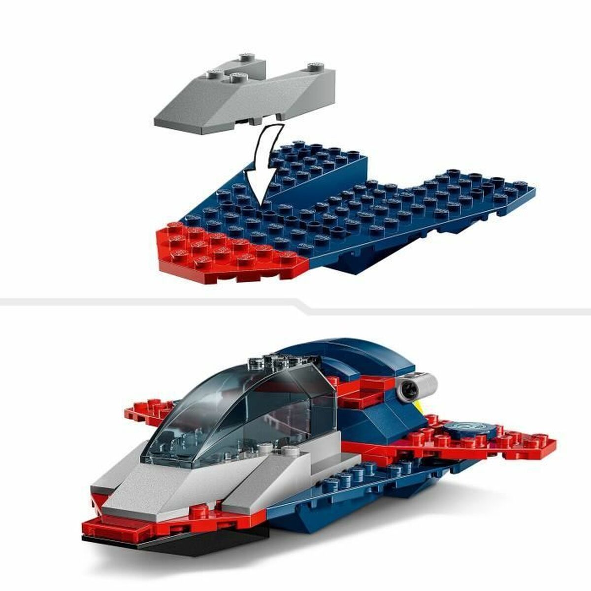 Juego de Construcción Lego 76319 Captain America VS Thanos 107 Piezas