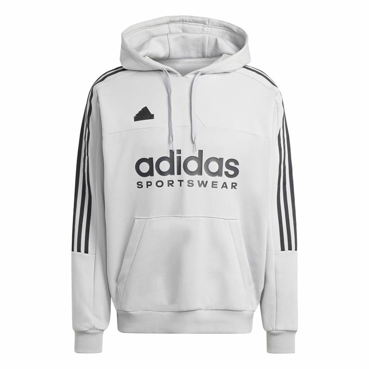 Sudadera con Capucha Hombre Adidas House Of Tiro Fleece Gris XS