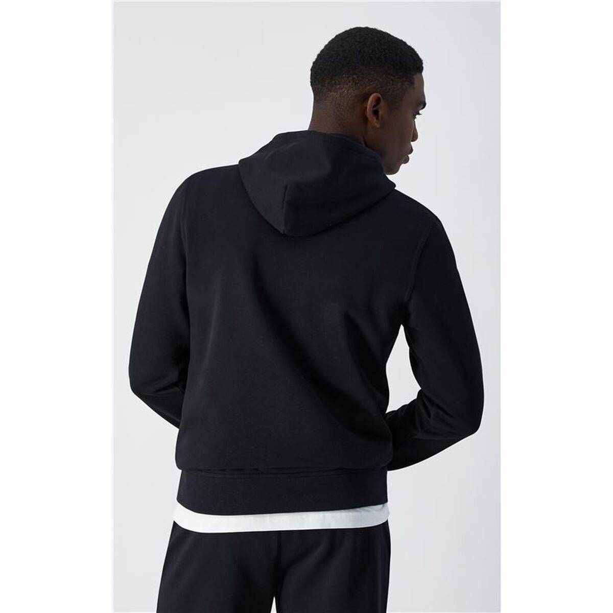 Sudadera con Capucha Hombre Champion Hooded Sweatshirt Negro L