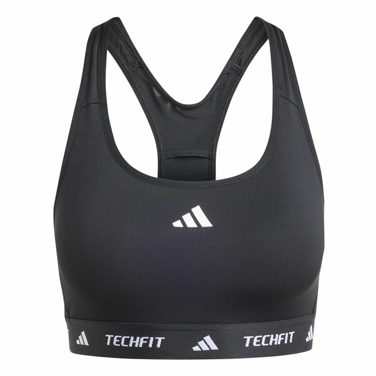 Sujetador Deportivo Adidas Techfit Medium Negro XS