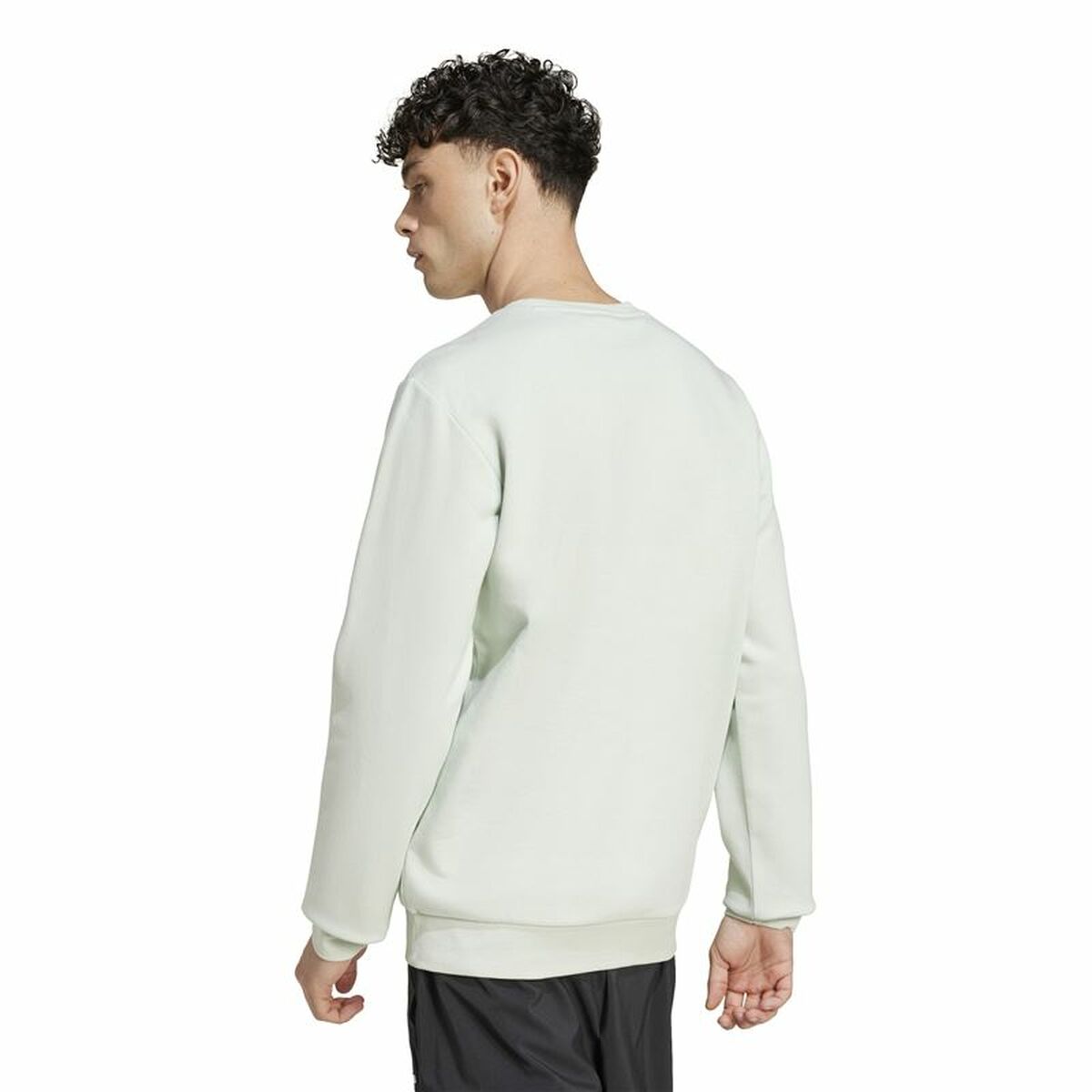 Sudadera sin Capucha Hombre Adidas Essentials Verde XXL