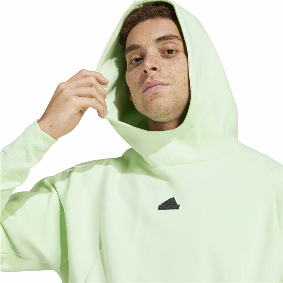 Sudadera con Capucha Hombre Adidas Z.N.E. Verde XXL