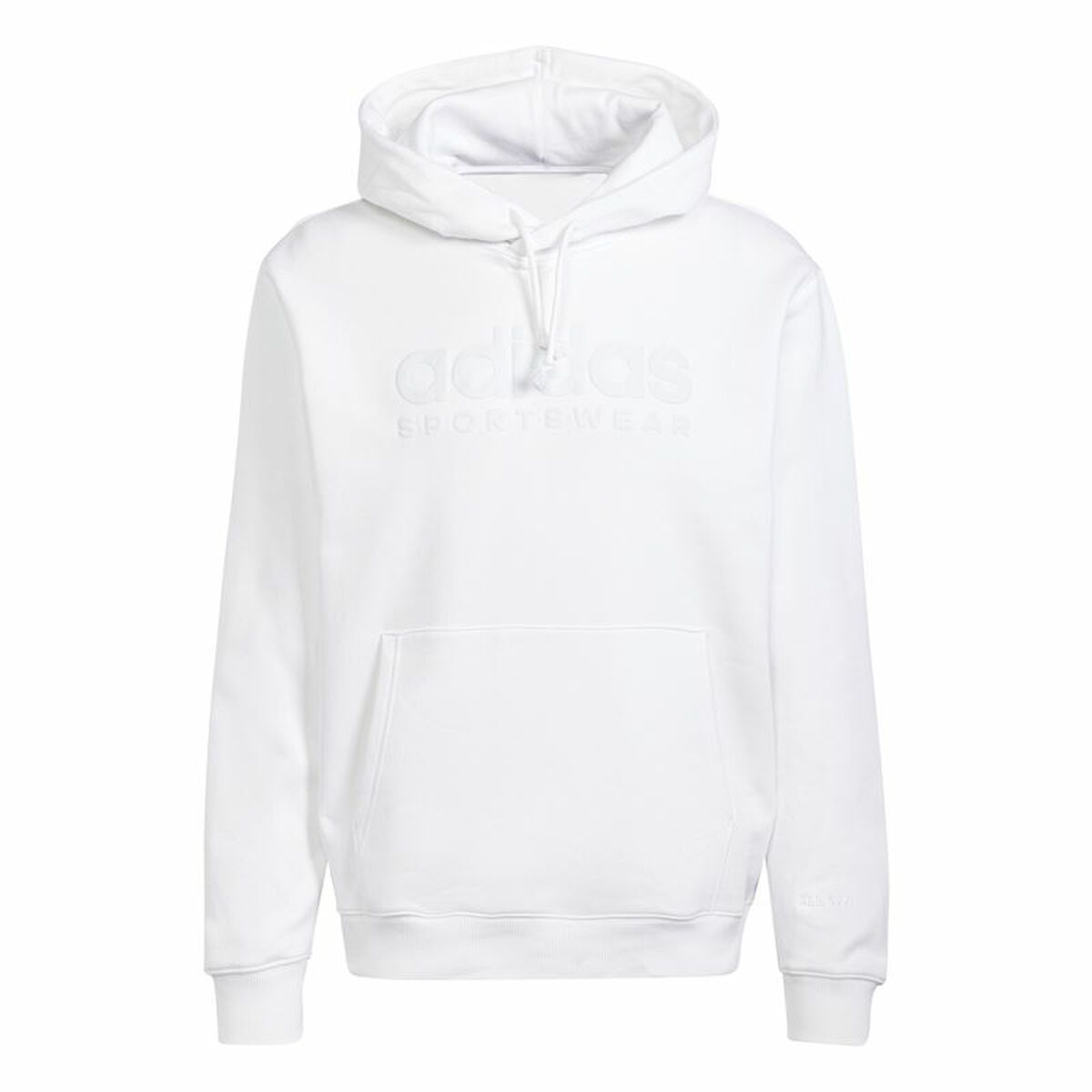Sudadera con Capucha Hombre Adidas All Szn G Hdy Blanco L