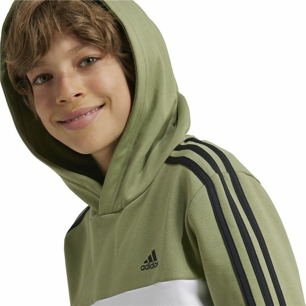 Sudadera con Capucha Niño Adidas Tiberio  Verde