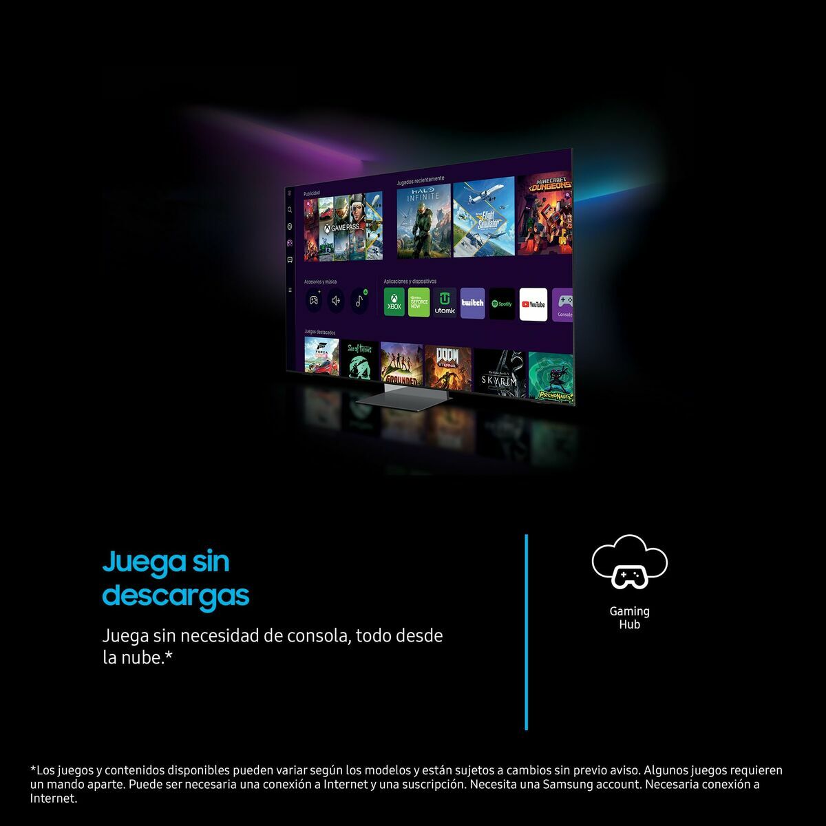 Smart TV Samsung TU55U7005FKXXC