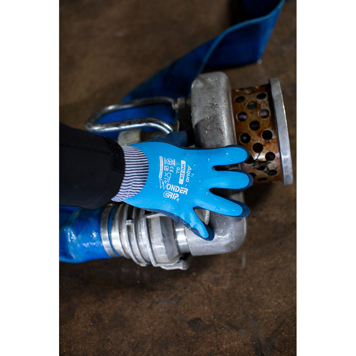 Guantes de Trabajo Wonder Grip Azul