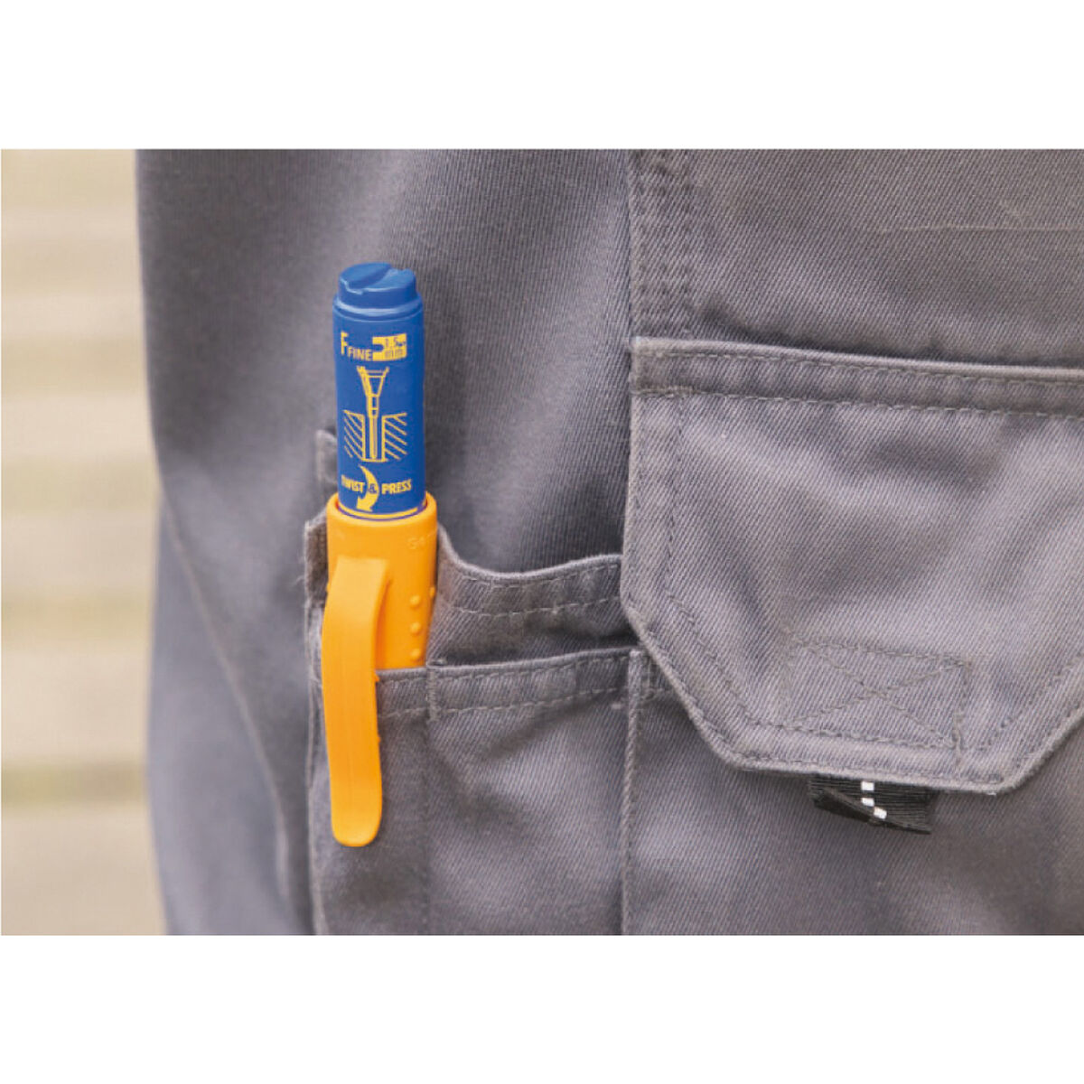 Marcador Pica Azul Permanente