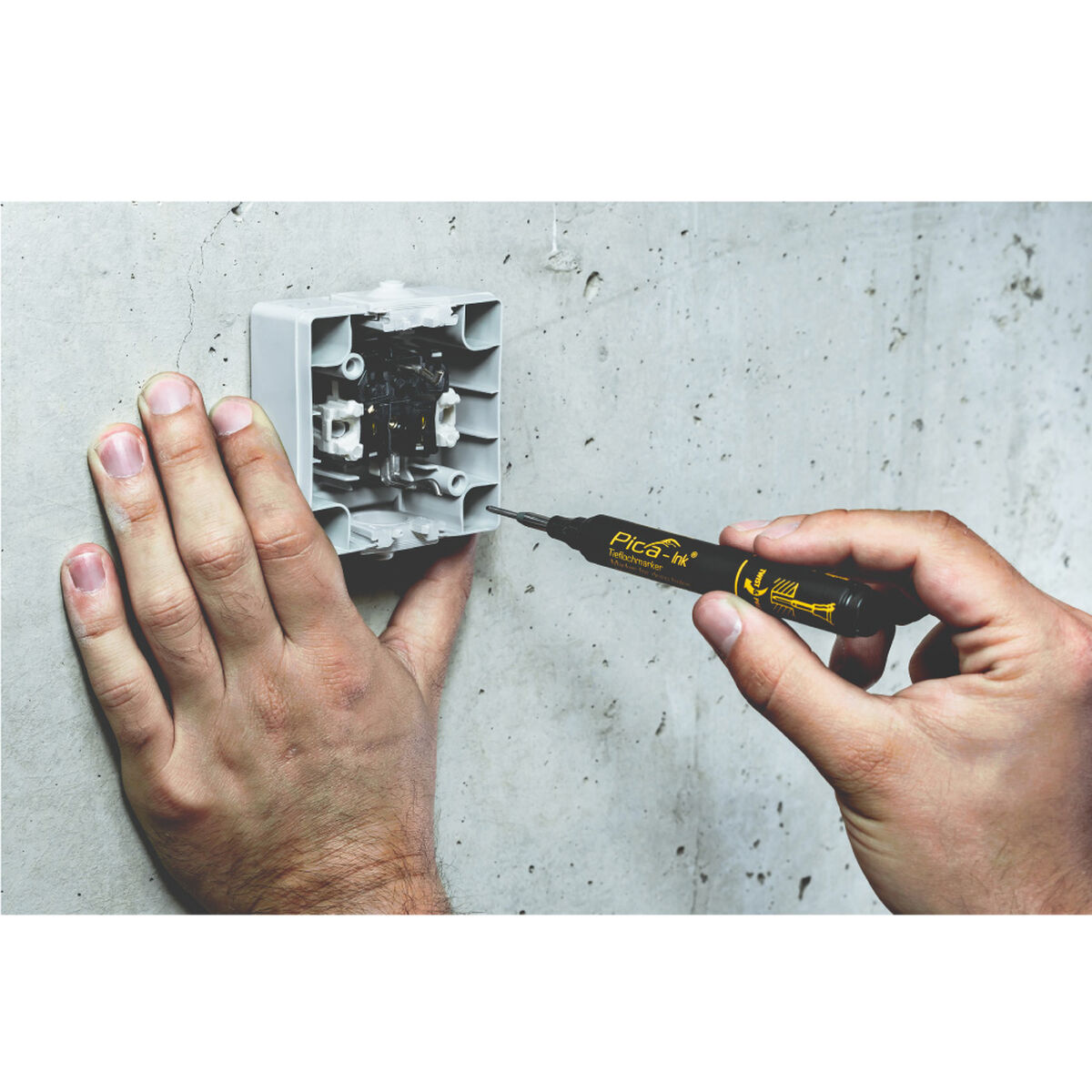 Marcador Pica Negro Permanente