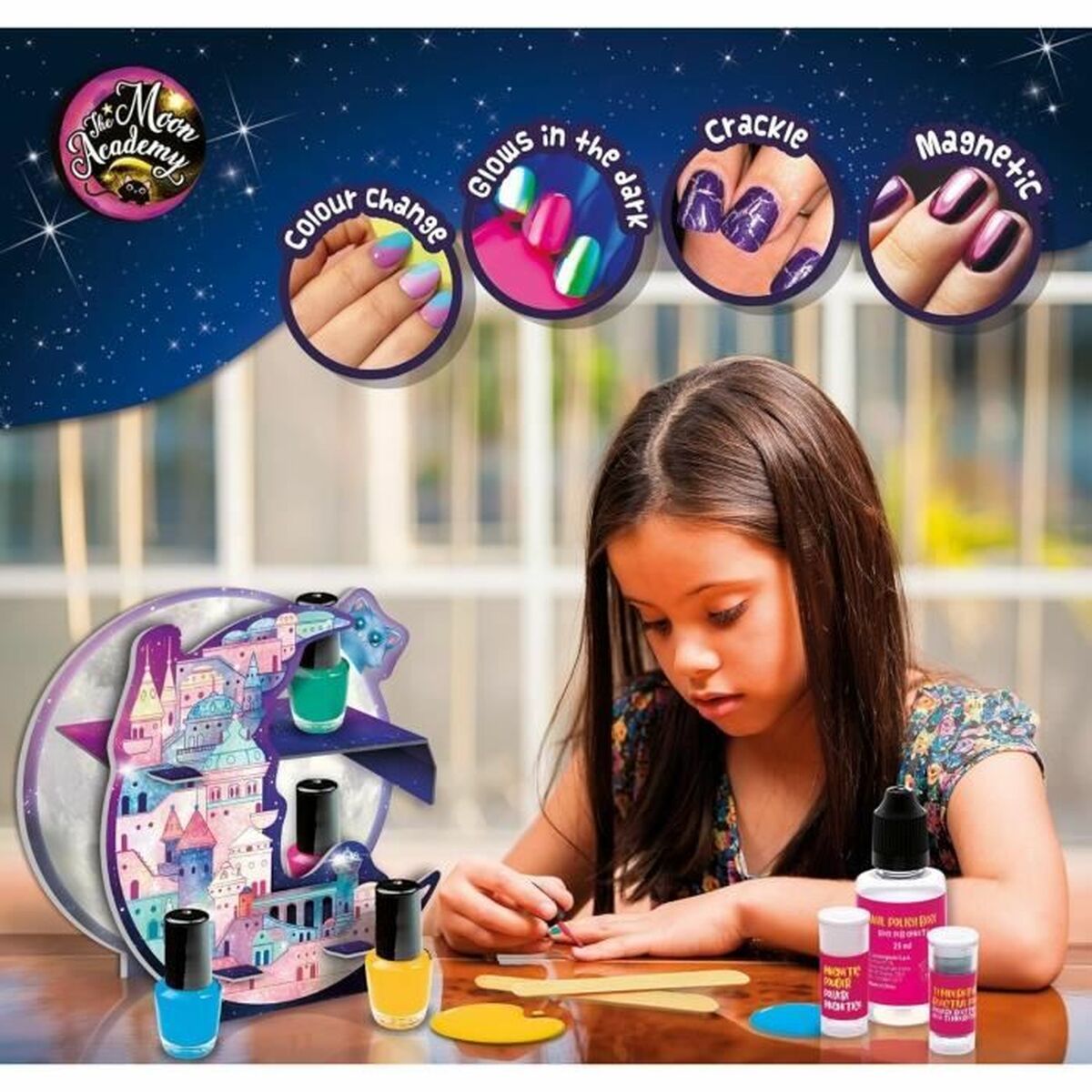 Set de Manicura Lisciani Giochi The Moon Academy Monn NailArt