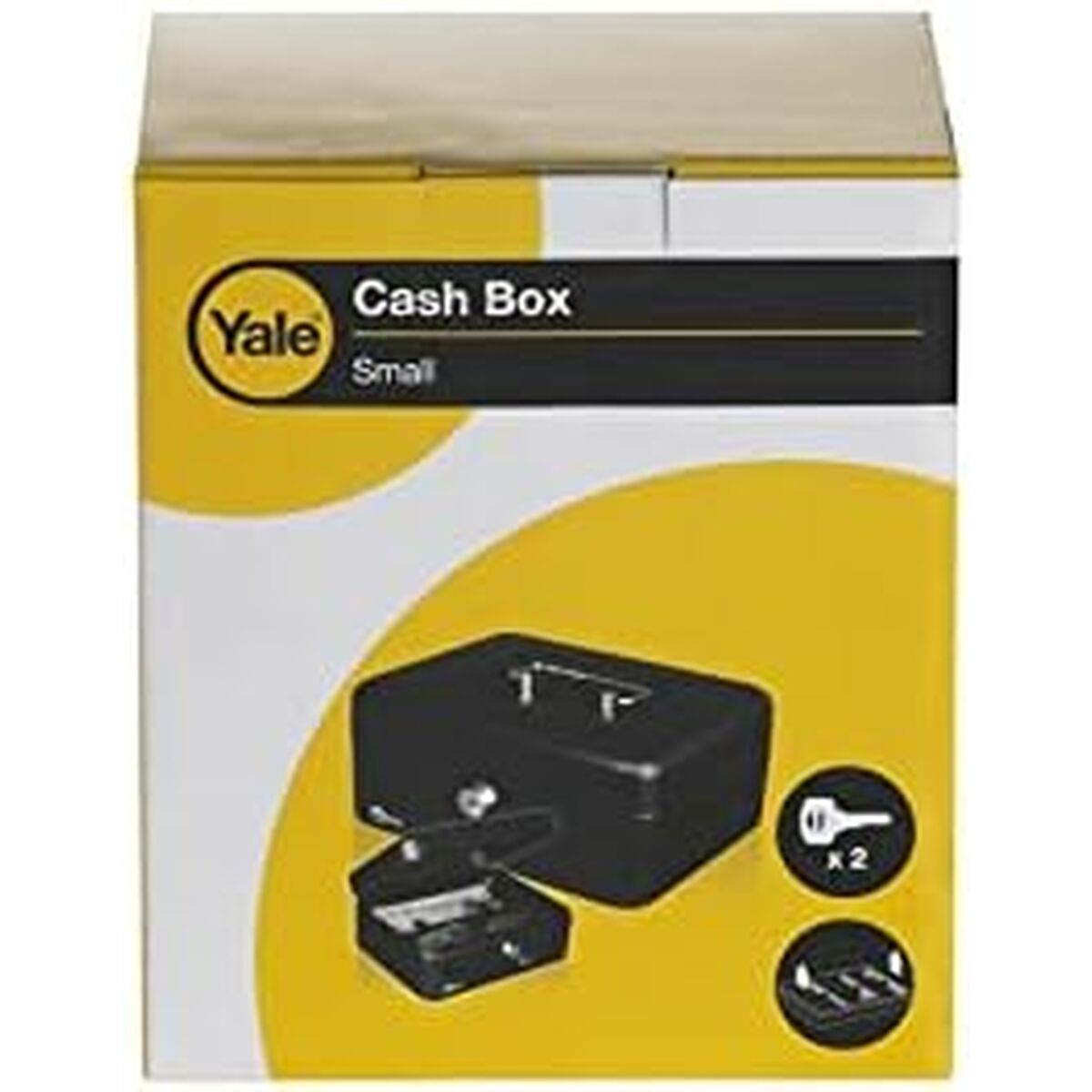 Caja fuerte Yale Y-CB0800NFP Negro Metal Acero
