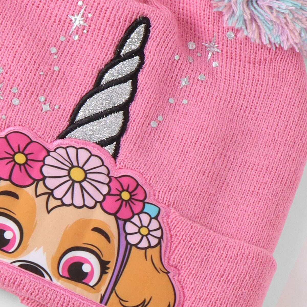 Gorro y Guantes The Paw Patrol Rosa