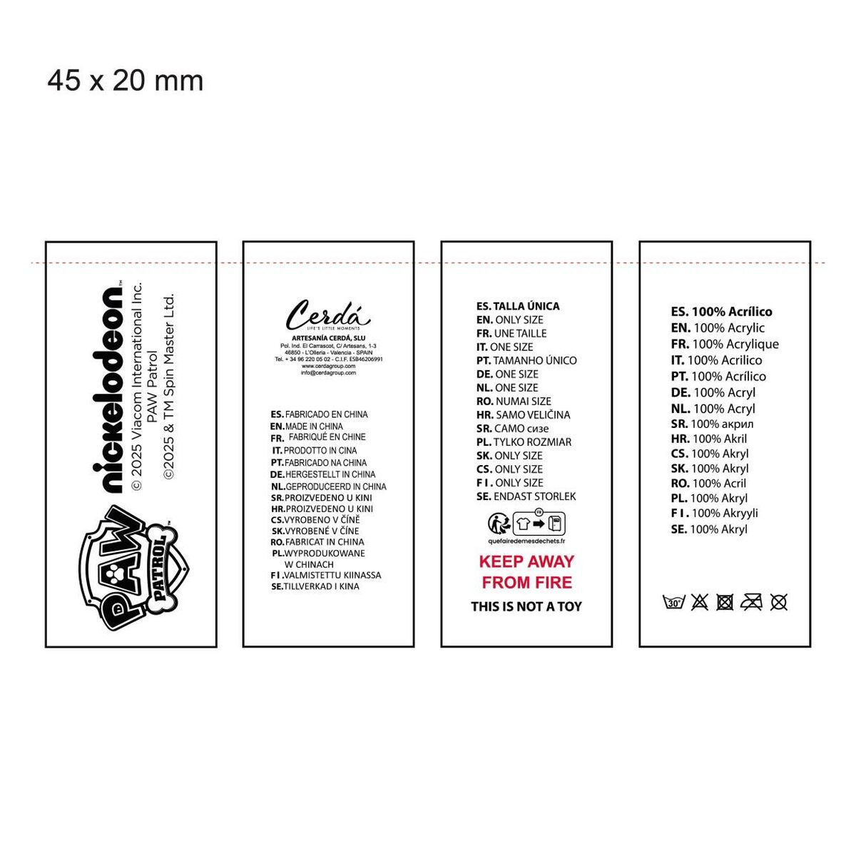 Gorro y Guantes The Paw Patrol Rosa