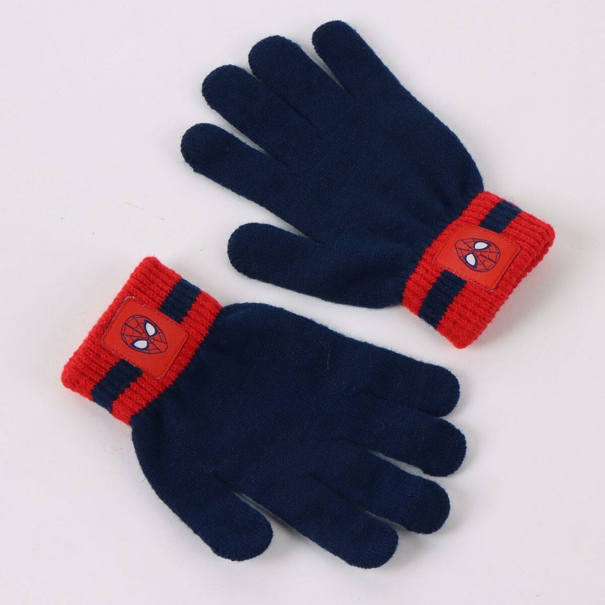 Gorro y Guantes Spider-Man Azul