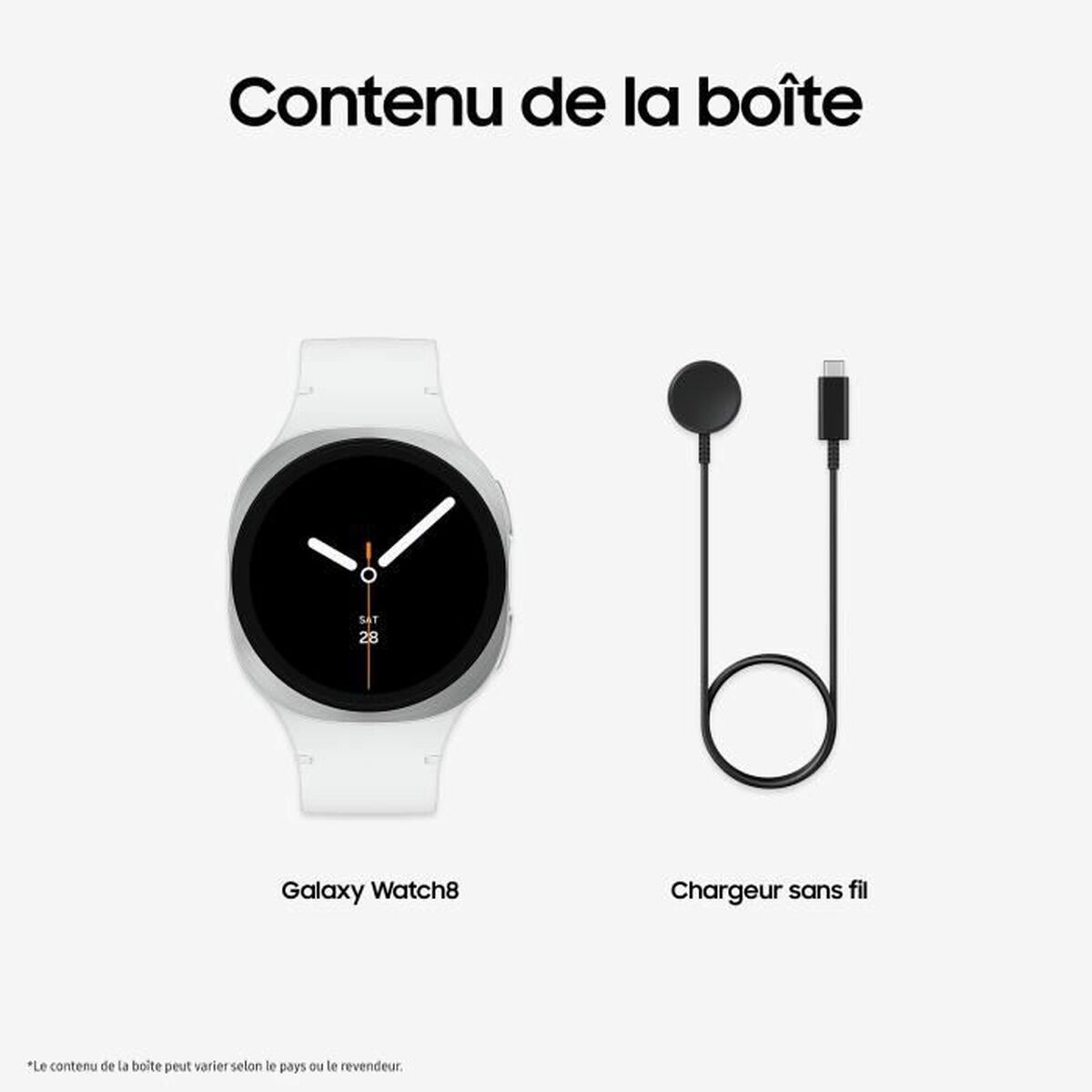 Smartwatch Samsung Watch8 Blanco Plateado 1,3" 40 mm