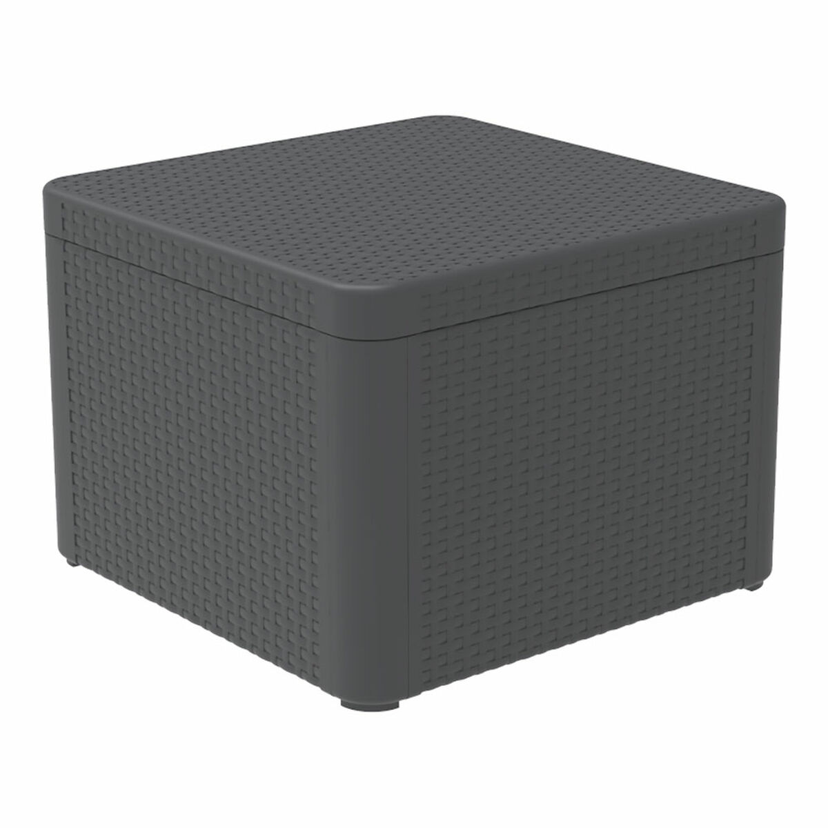 Conjunto de Mesa con 2 Sillones Shaf Antracita 57 X 57 X 42 CM (3 Piezas)