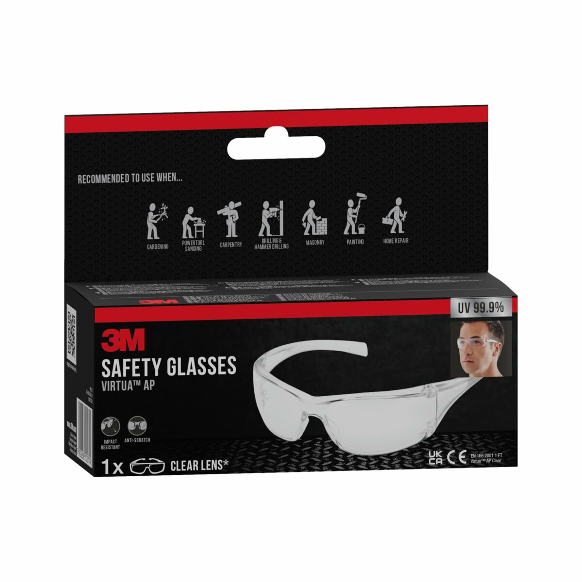 Gafas de Protección 3M Incoloro Plástico