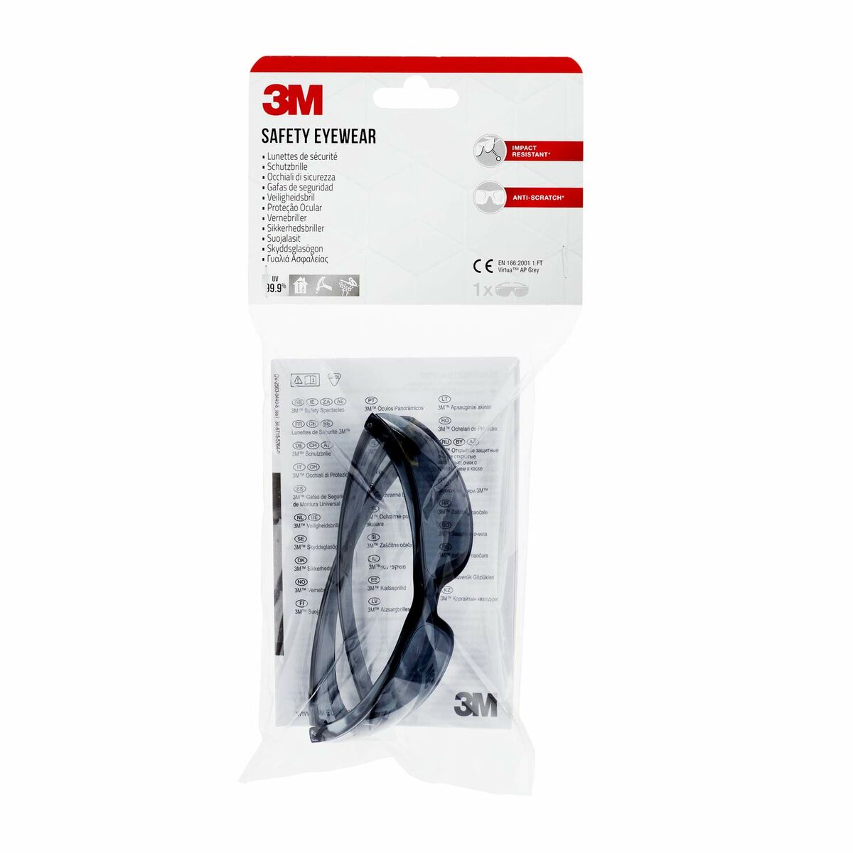 Gafas de Protección 3M virtua ap Transparente Policarbonato