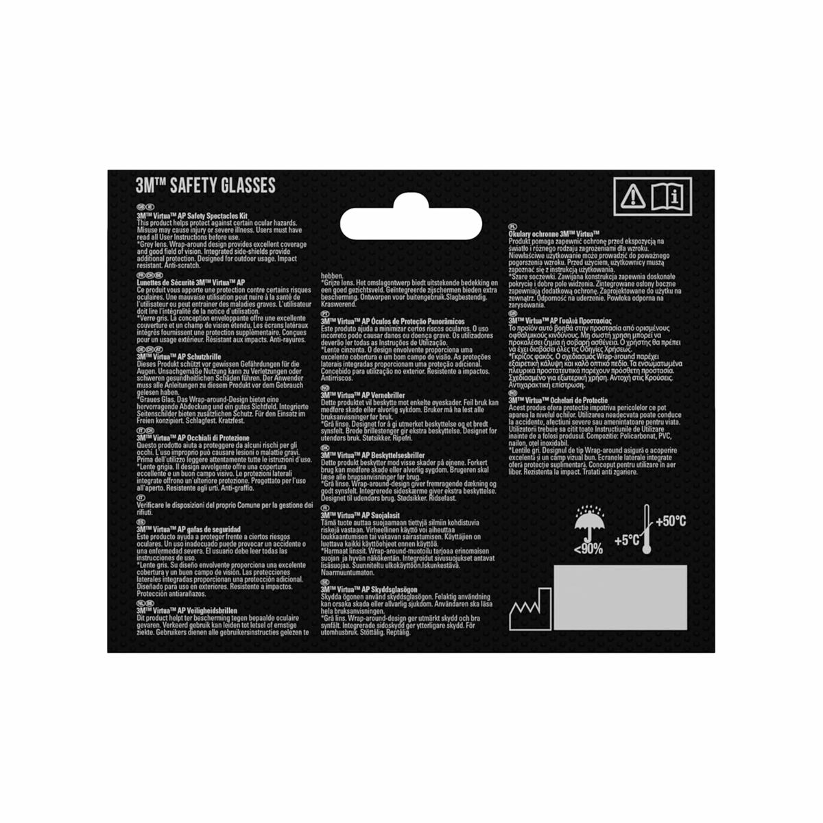 Gafas de Protección 3M virtua ap Transparente Policarbonato