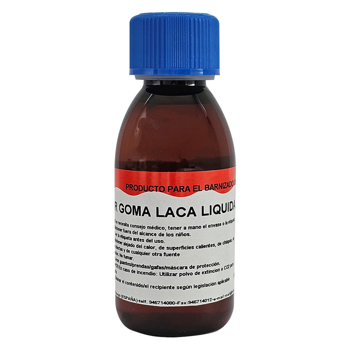 Goma Laca Bakar 125 ml Blanco Brillante