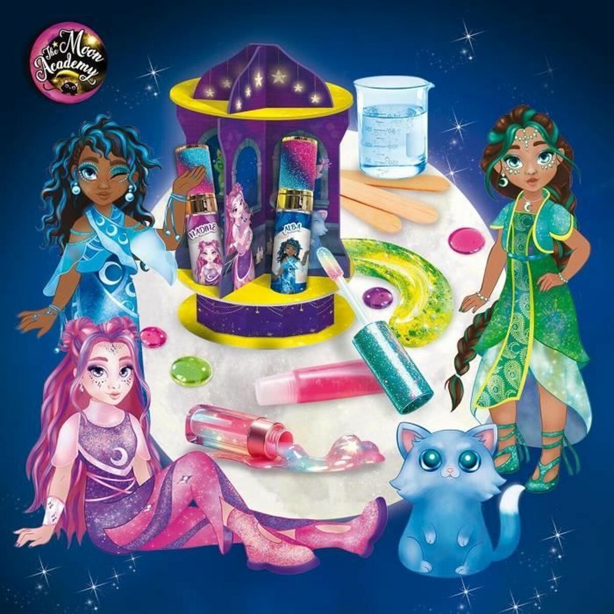 Juego de Manualidades Lisciani Giochi The Moon Academy Moon lipgloss