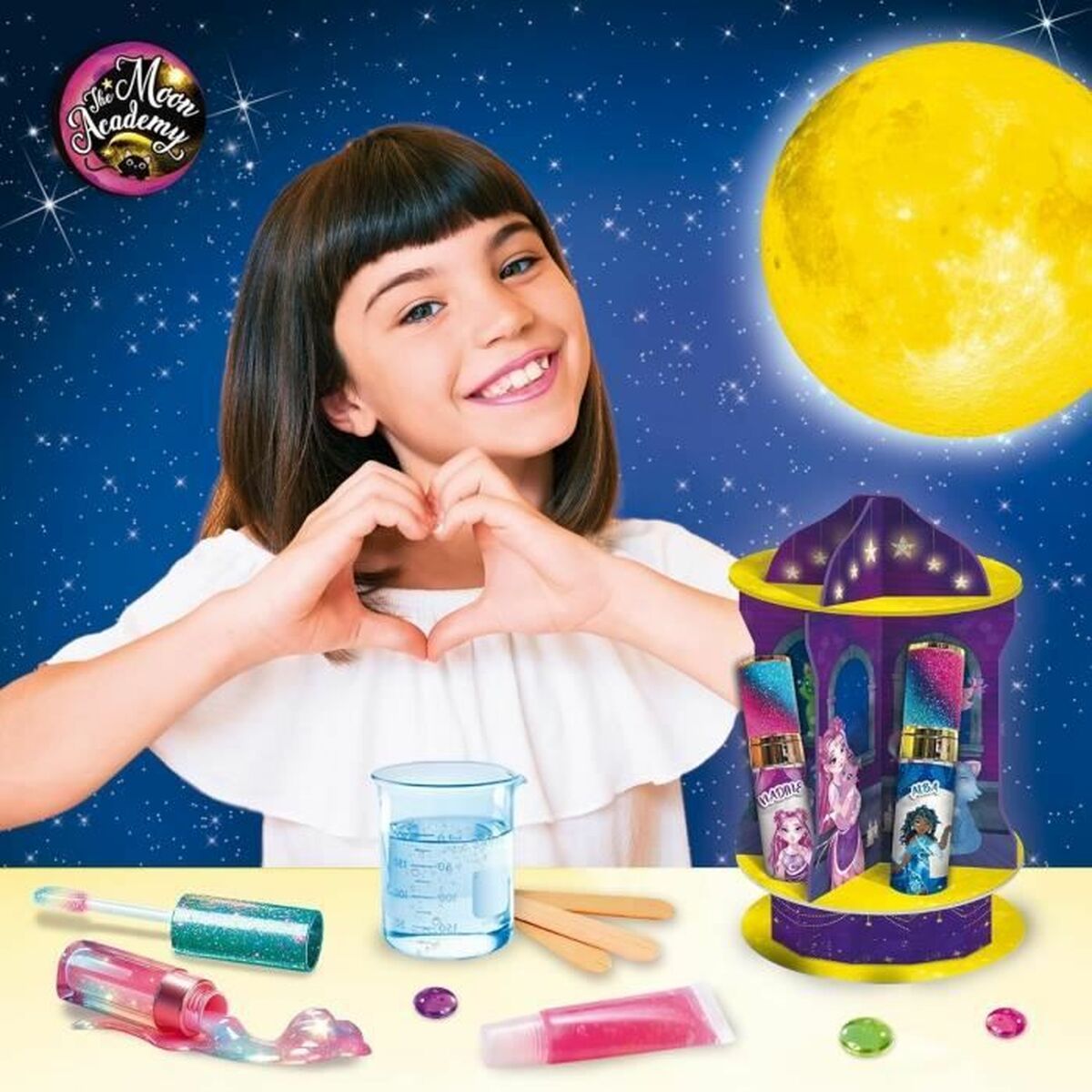 Juego de Manualidades Lisciani Giochi The Moon Academy Moon lipgloss