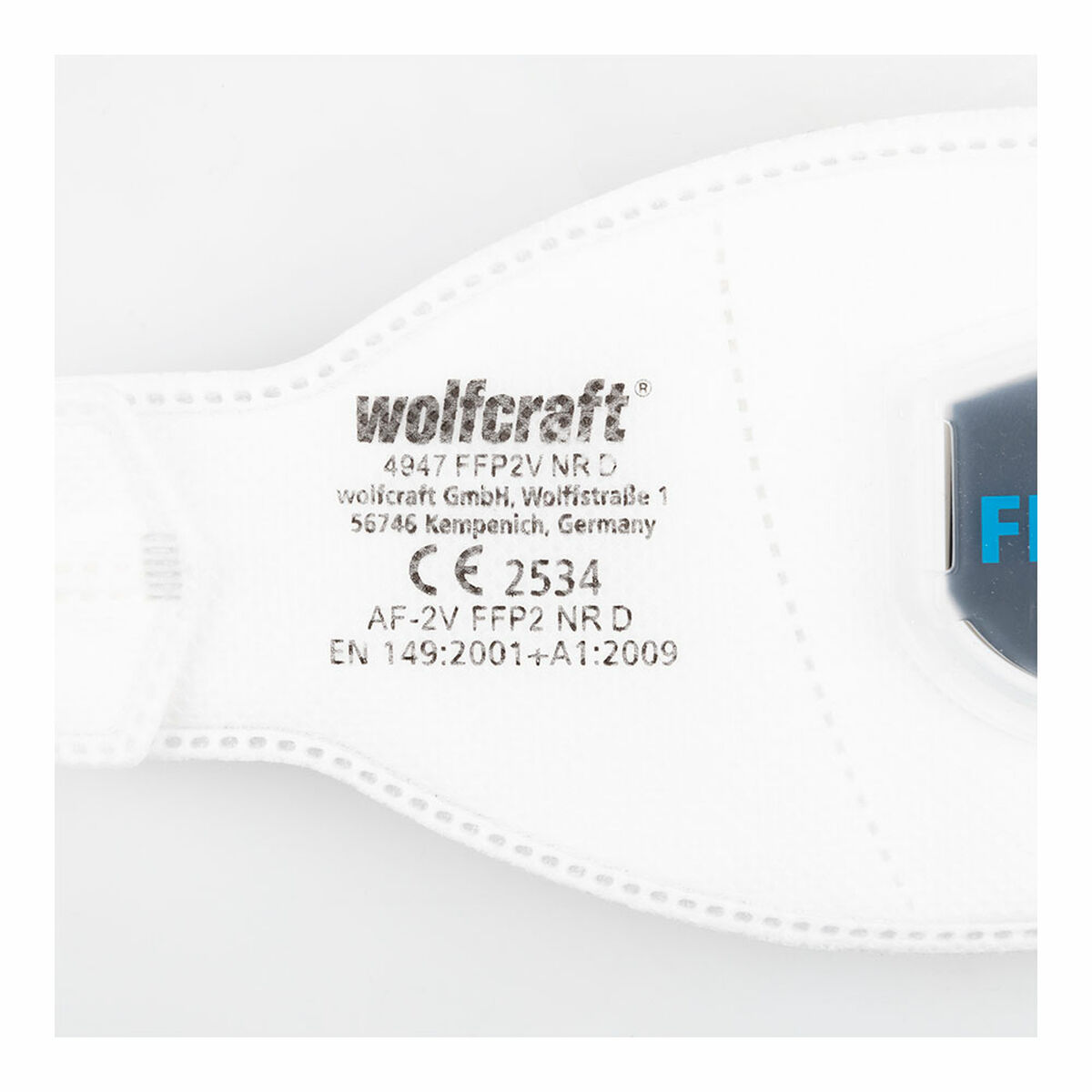Mascarilla Wolfcraft 4947000 Talla única 2 Piezas