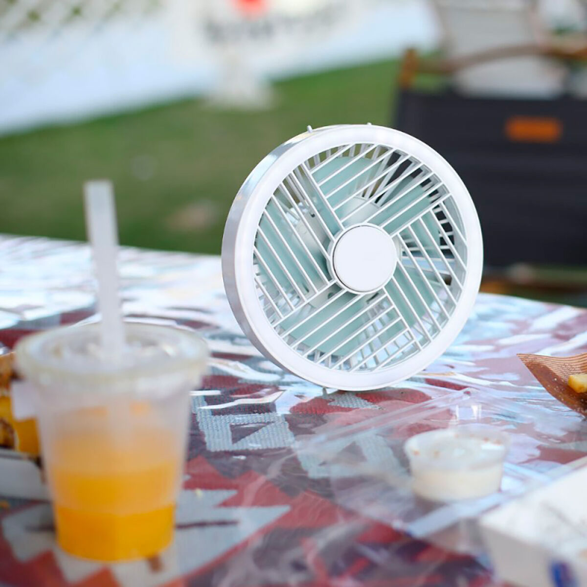 Ventilador de Sobremesa CristalRecord Blanco 5 W