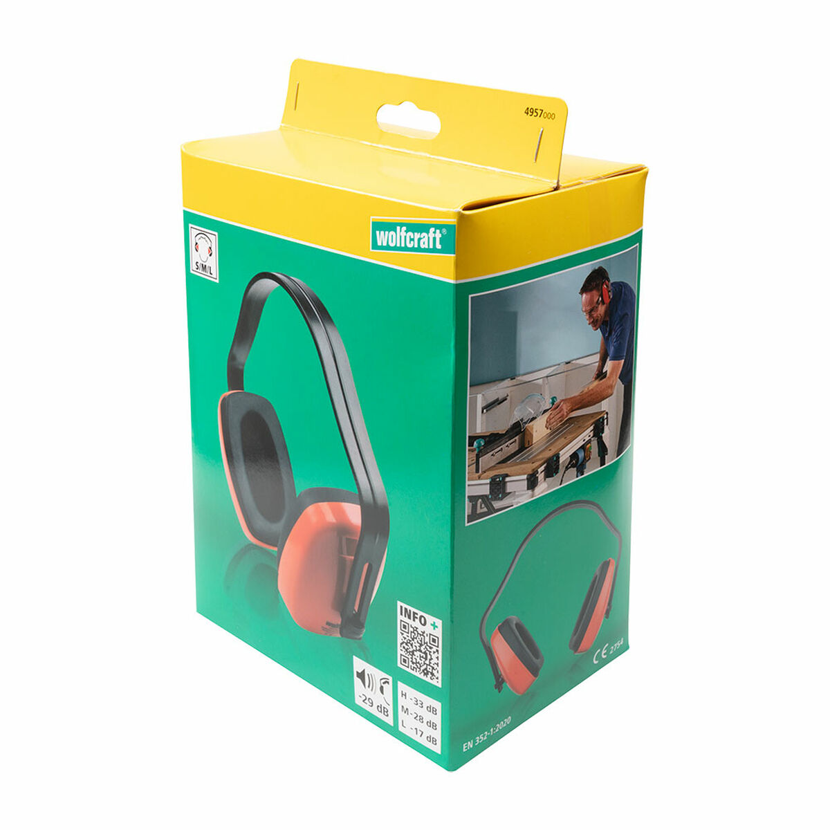 Protección auditiva Wolfcraft 4957000