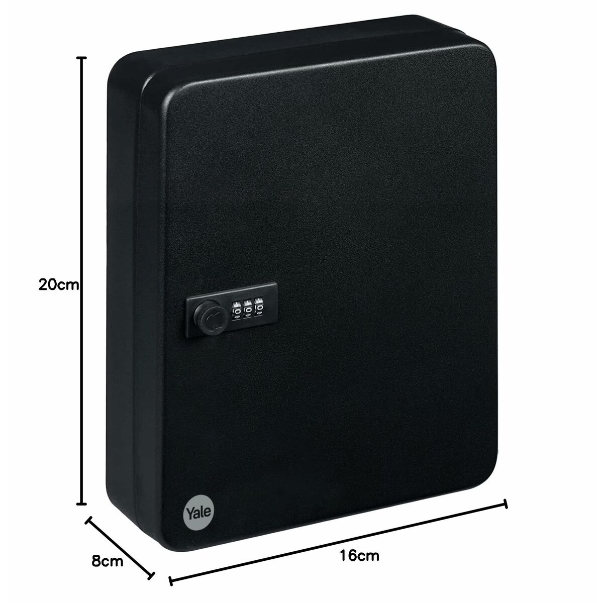 Caja de seguridad en forma de Libro Yale YKB/200/CB2 Metal