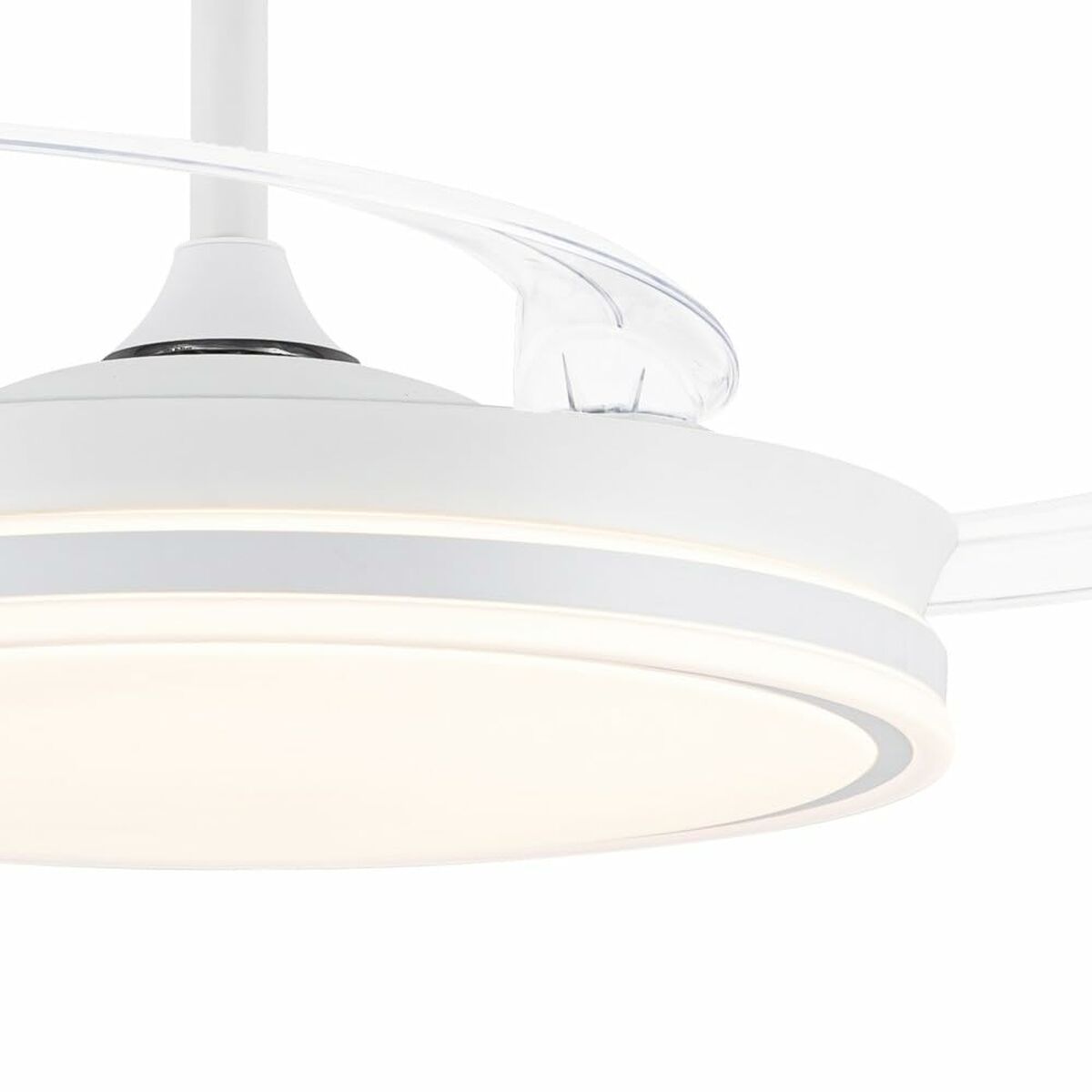 Ventilador de Techo CristalRecord EVO RETRAC Transparente 72 W