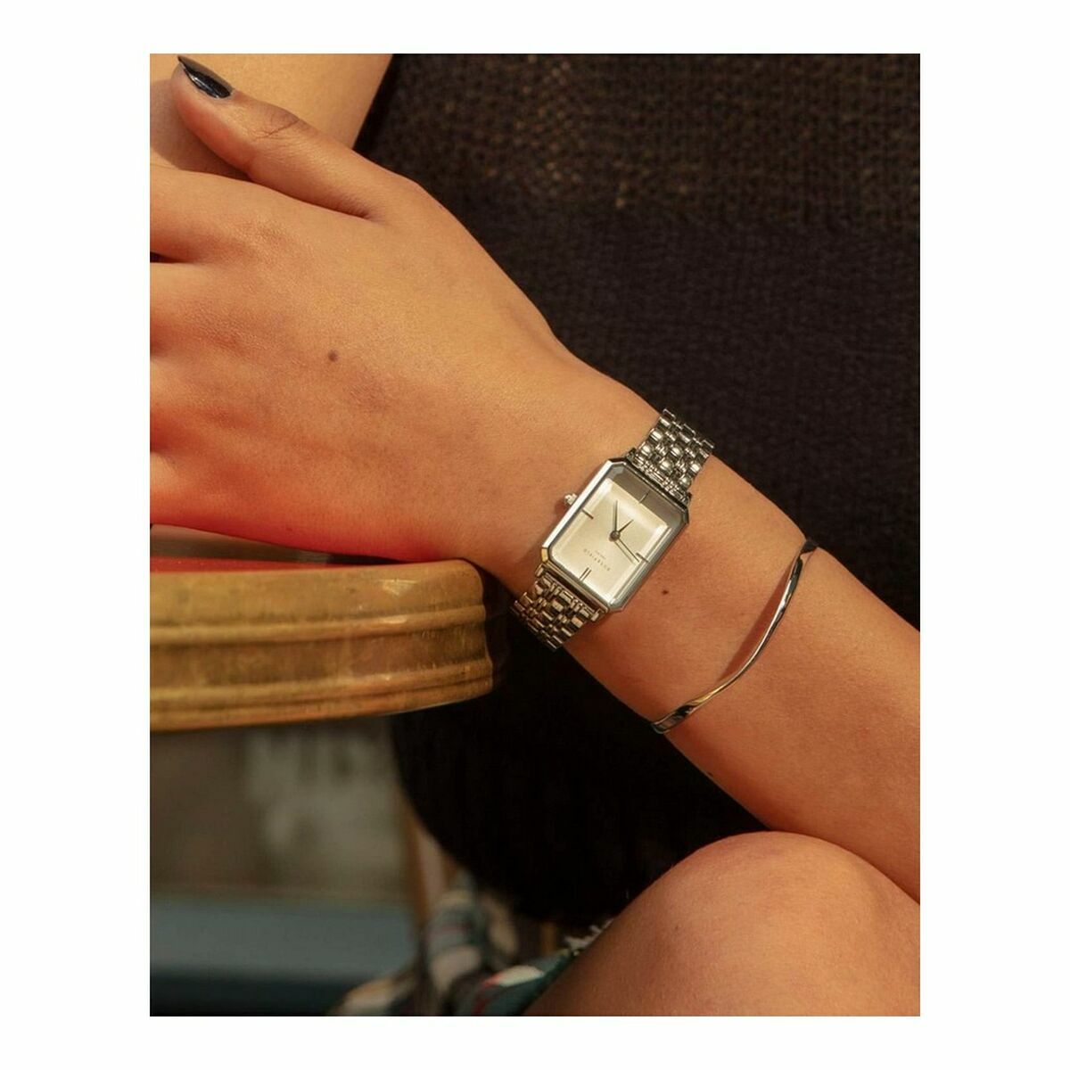 Reloj Mujer Rosefield OCWSS-O41 Gris Plateado