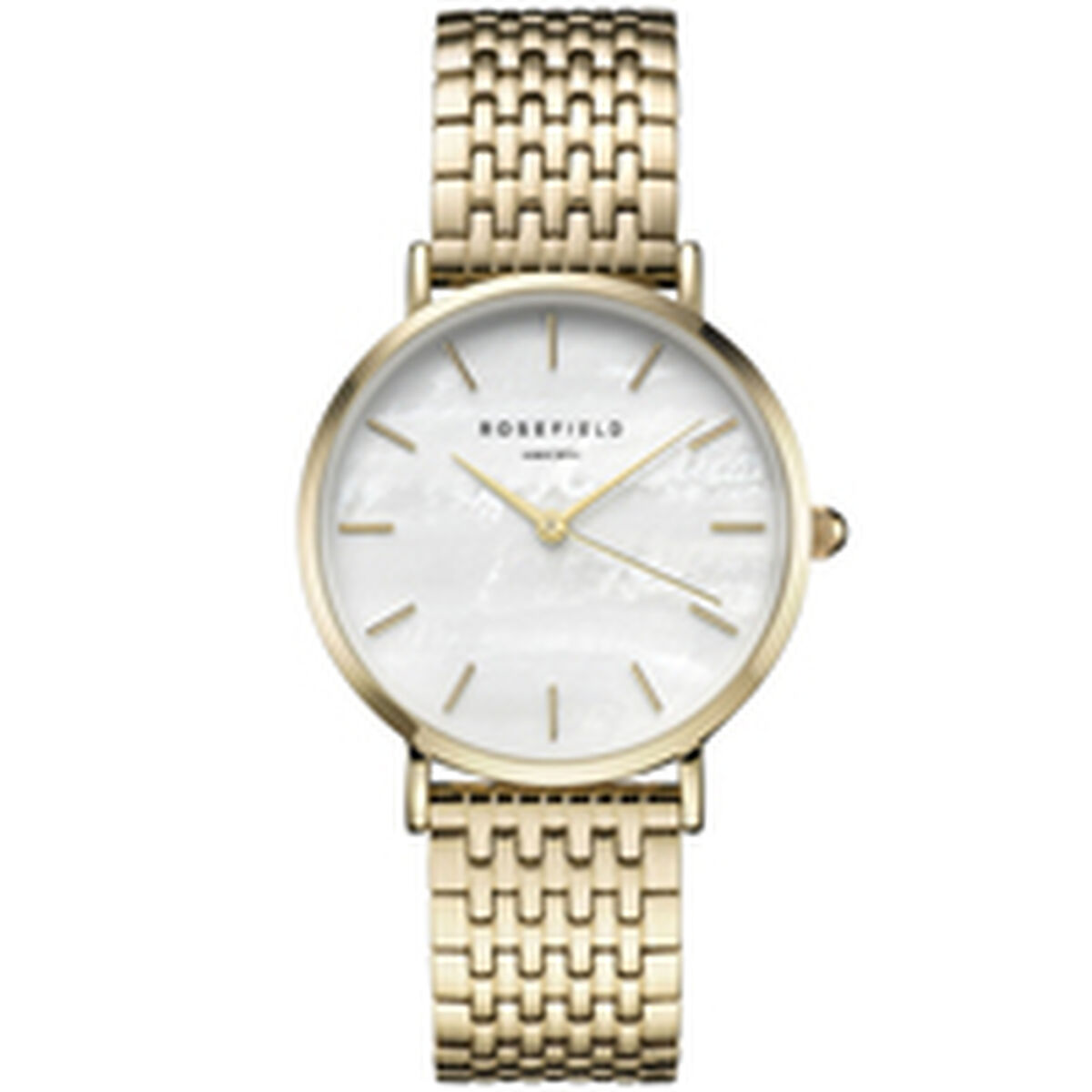 Reloj Mujer Rosefield UEWG-U21 Blanco Oro