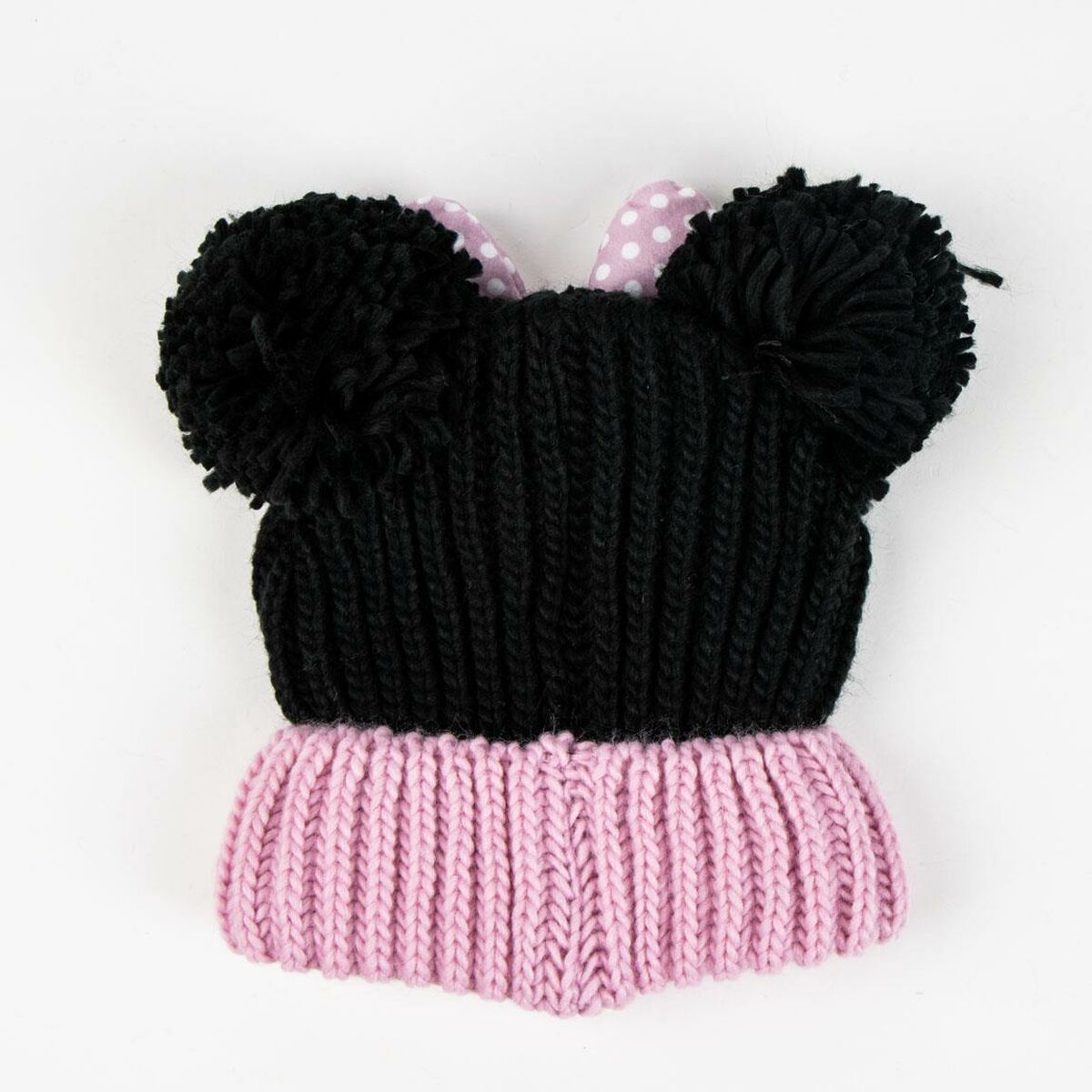 Gorro y Guantes Minnie Mouse Rosa