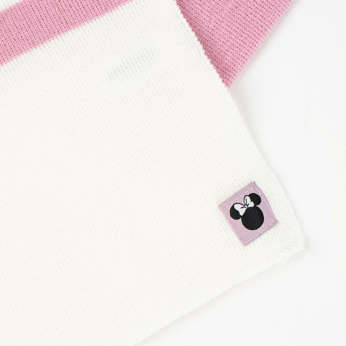 Gorro y Guantes Minnie Mouse Rosa