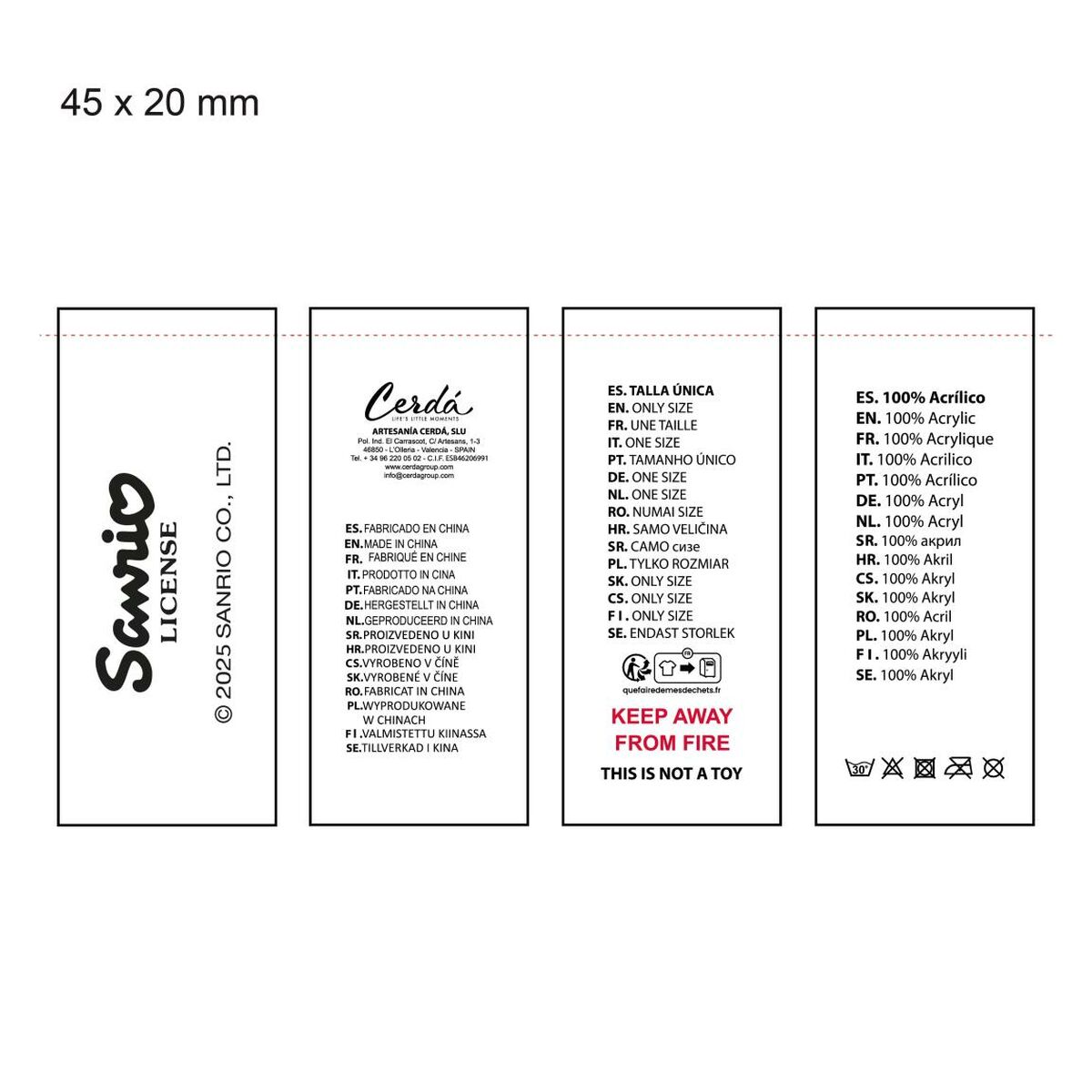 Gorra Infantil Hello Kitty Blanco