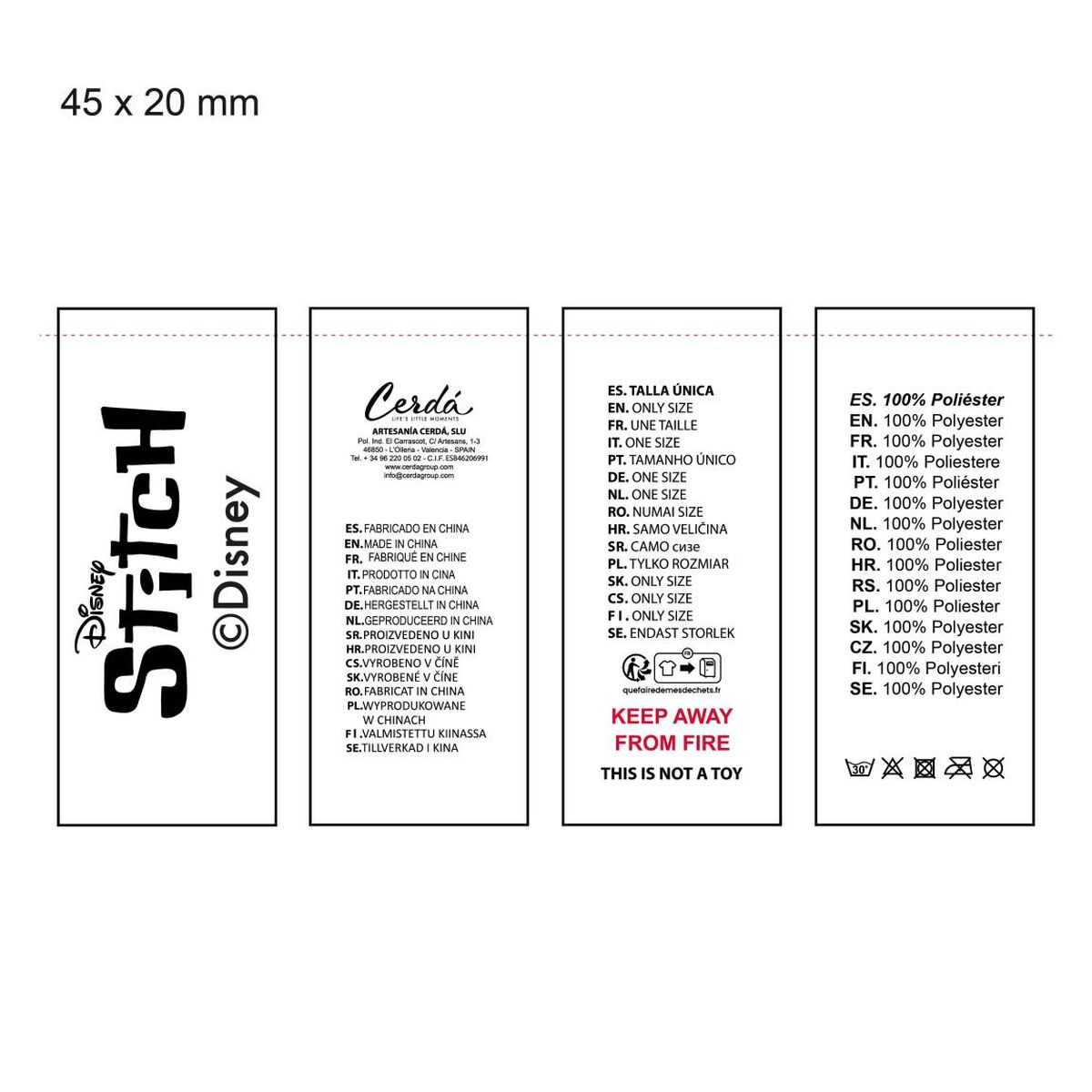 Sombrero Stitch Azul