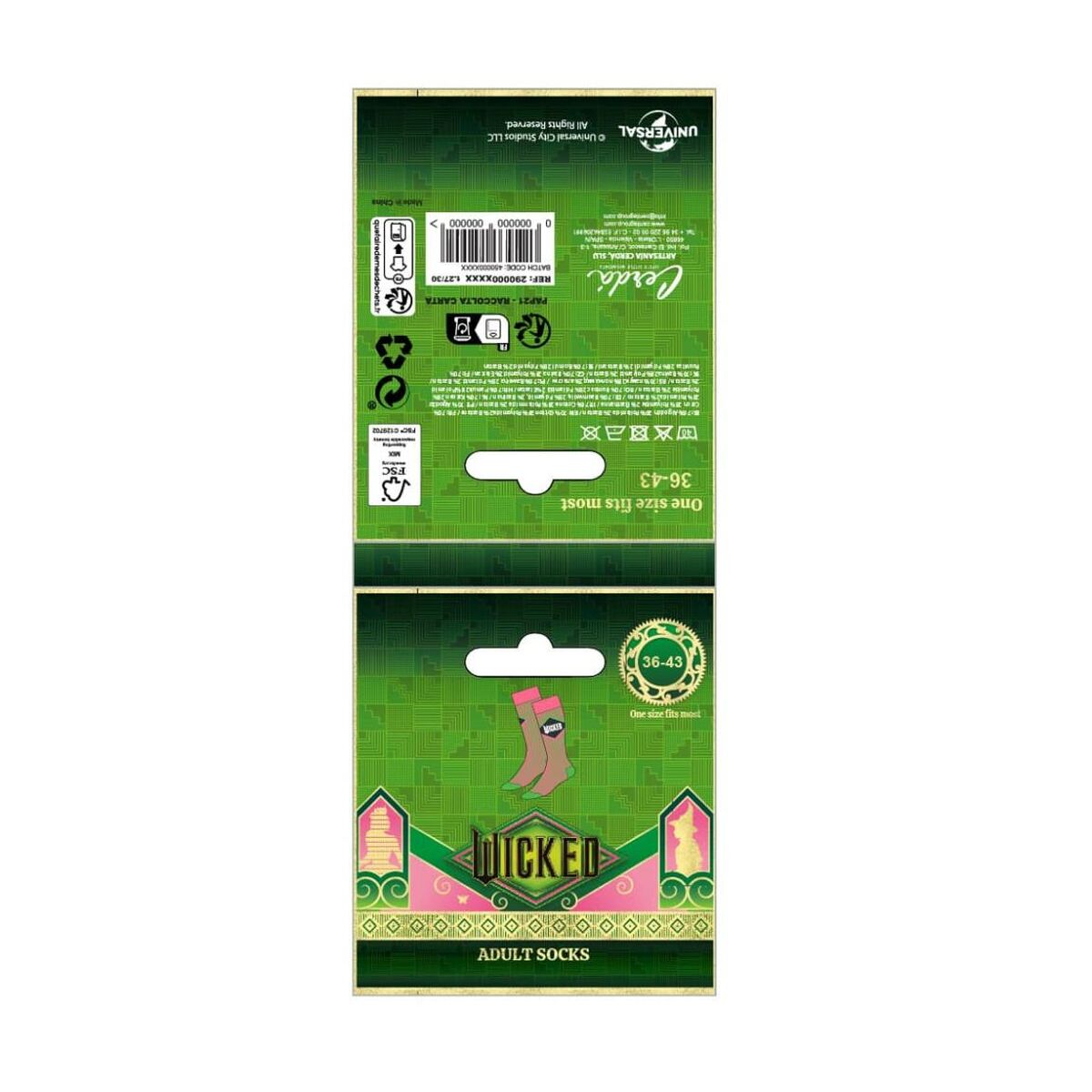 Calcetines Wicked Rosa