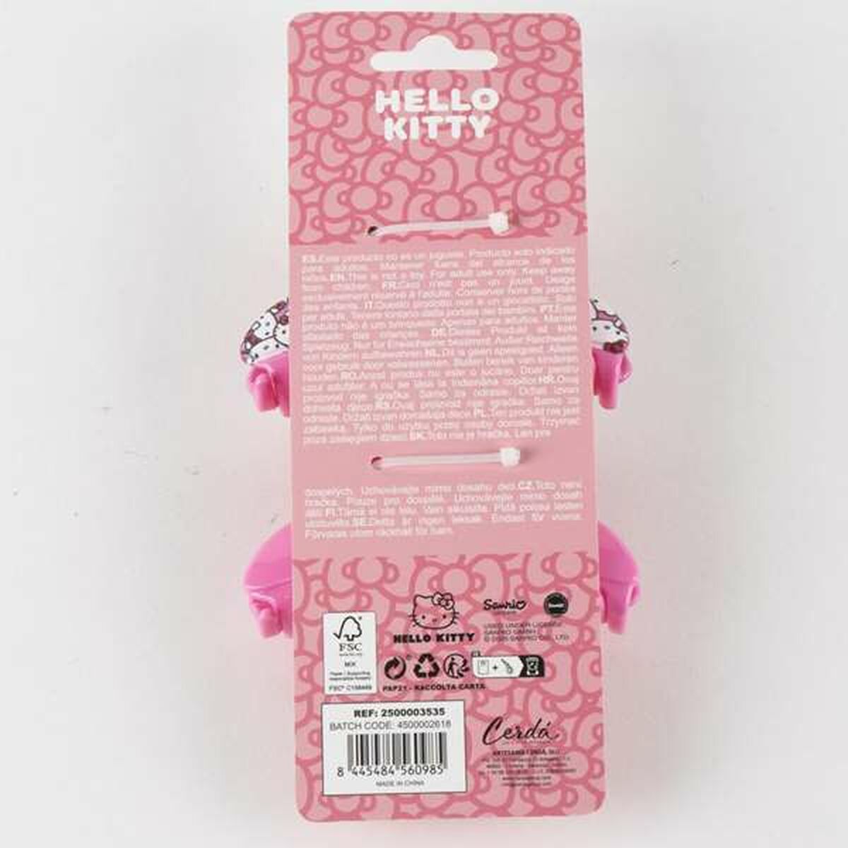 Clips para Pelo Hello Kitty Rosa