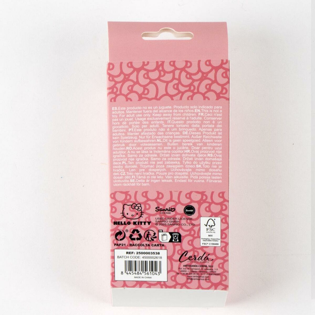 Collar Hello Kitty Rosa