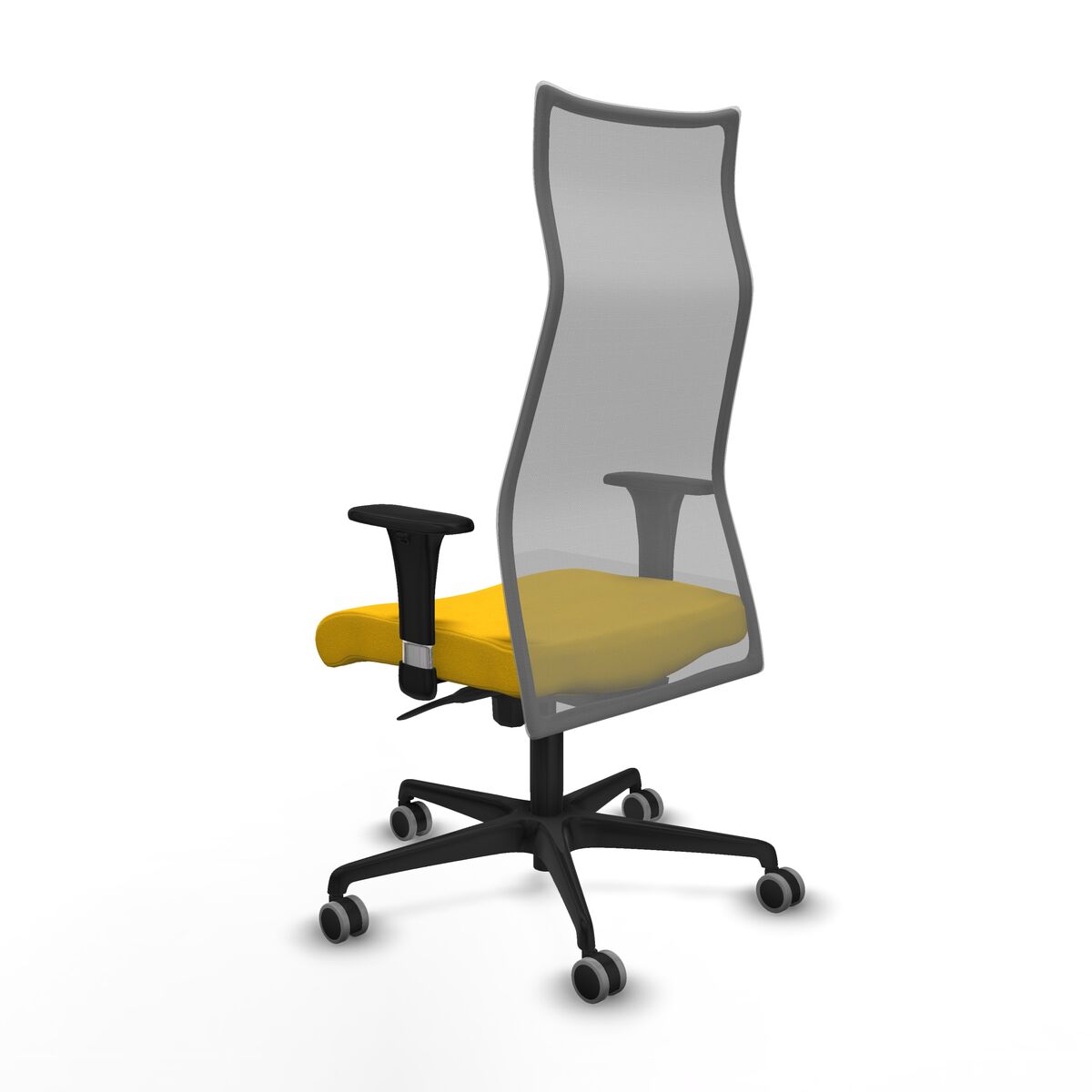 Silla de Oficina Albacete Piqueras y Crespo B1C036G Amarillo