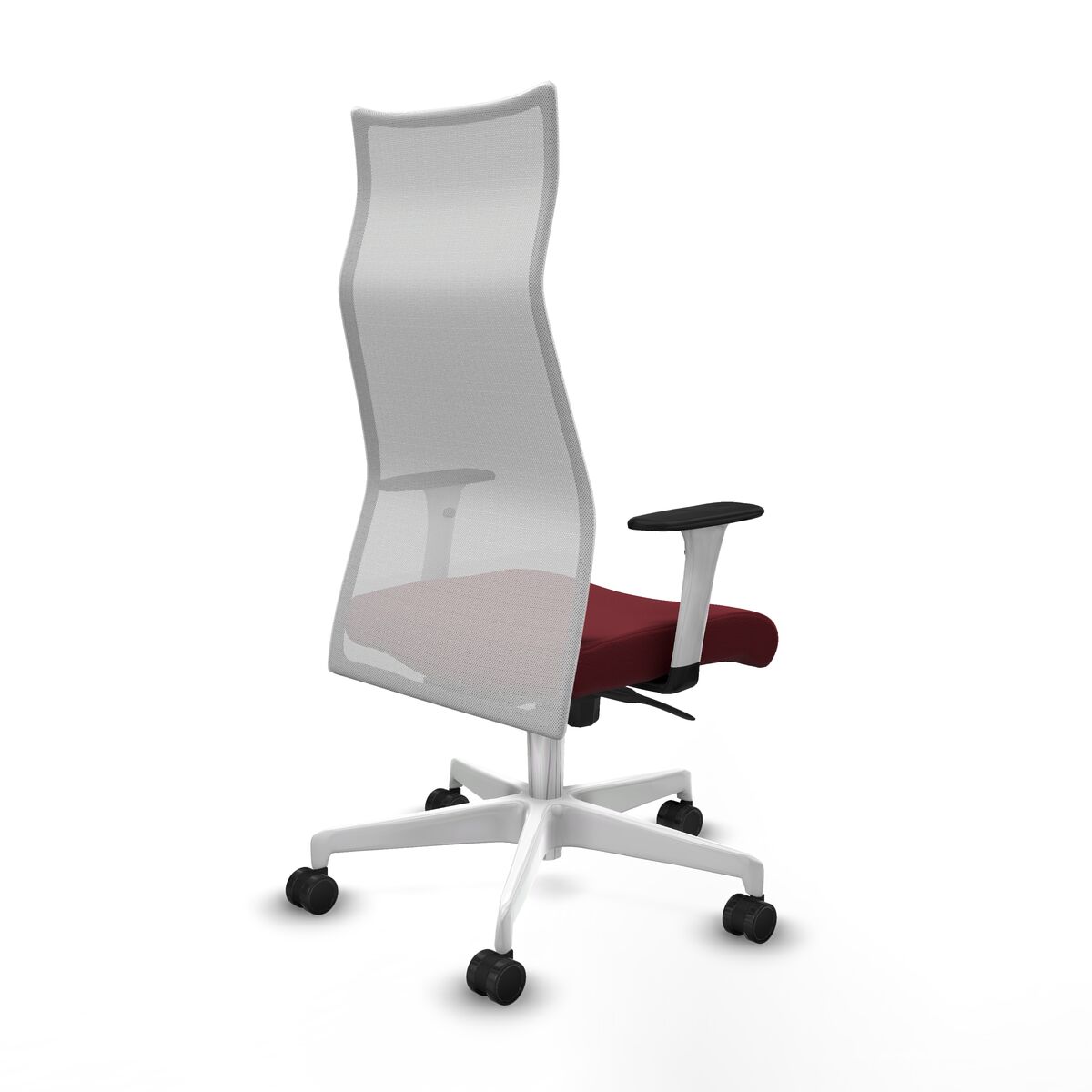 Silla de Oficina Albacete Piqueras y Crespo B1B026N Granate