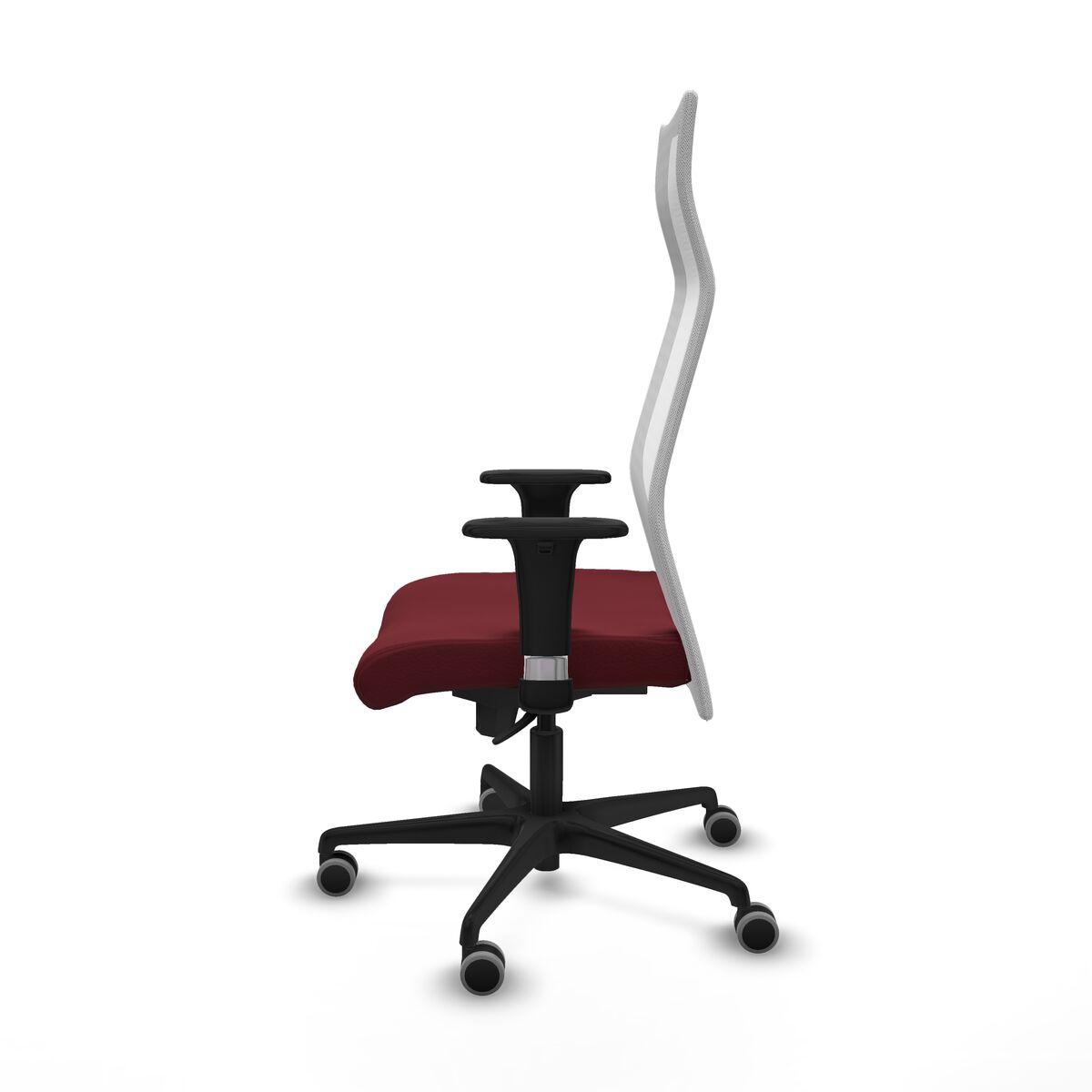 Silla de Oficina Albacete Piqueras y Crespo B1C036G Granate