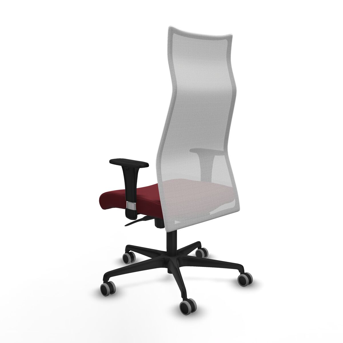 Silla de Oficina Albacete Piqueras y Crespo B1C036G Granate