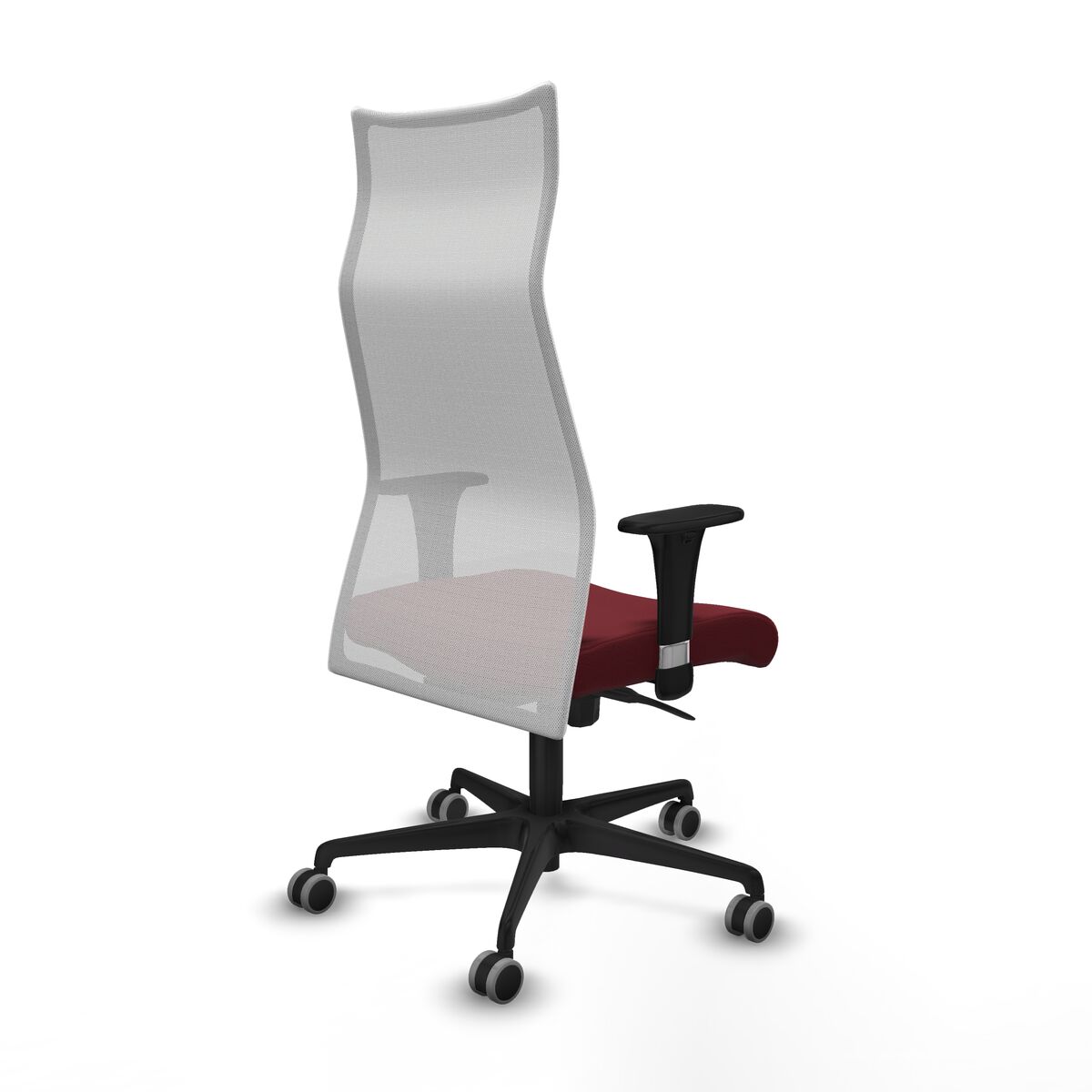 Silla de Oficina Albacete Piqueras y Crespo B1C036G Granate