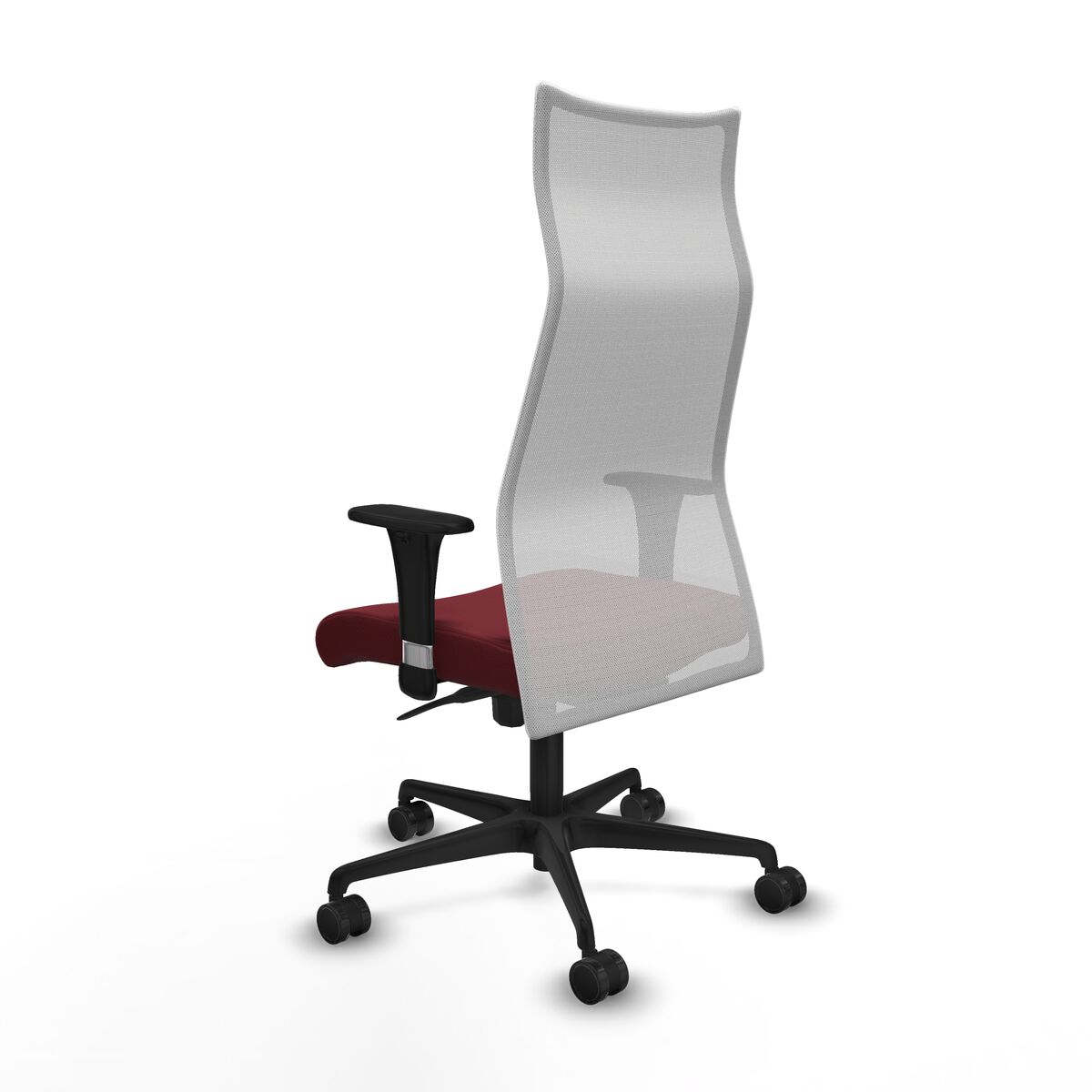 Silla de Oficina Albacete Piqueras y Crespo B1C036N Granate