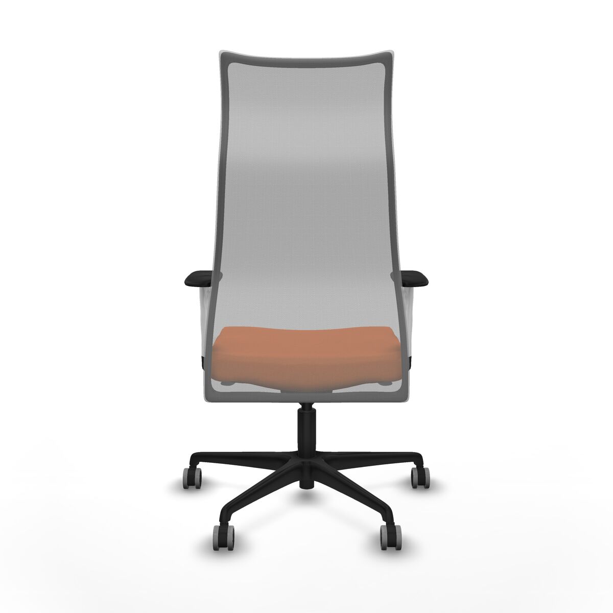 Silla de Oficina Albacete Piqueras y Crespo B1B036G Naranja