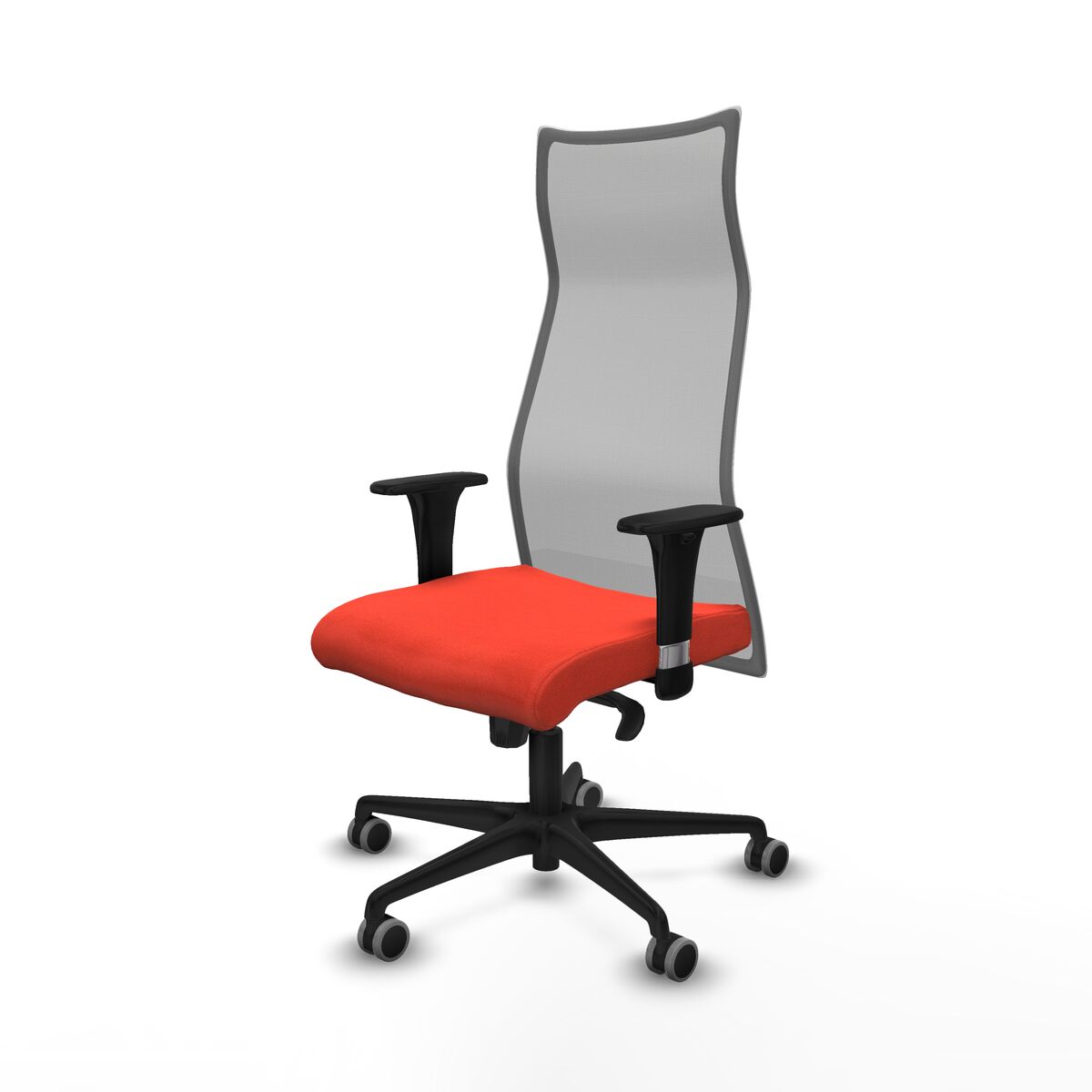 Silla de Oficina Albacete Piqueras y Crespo B1C036G Naranja Oscuro