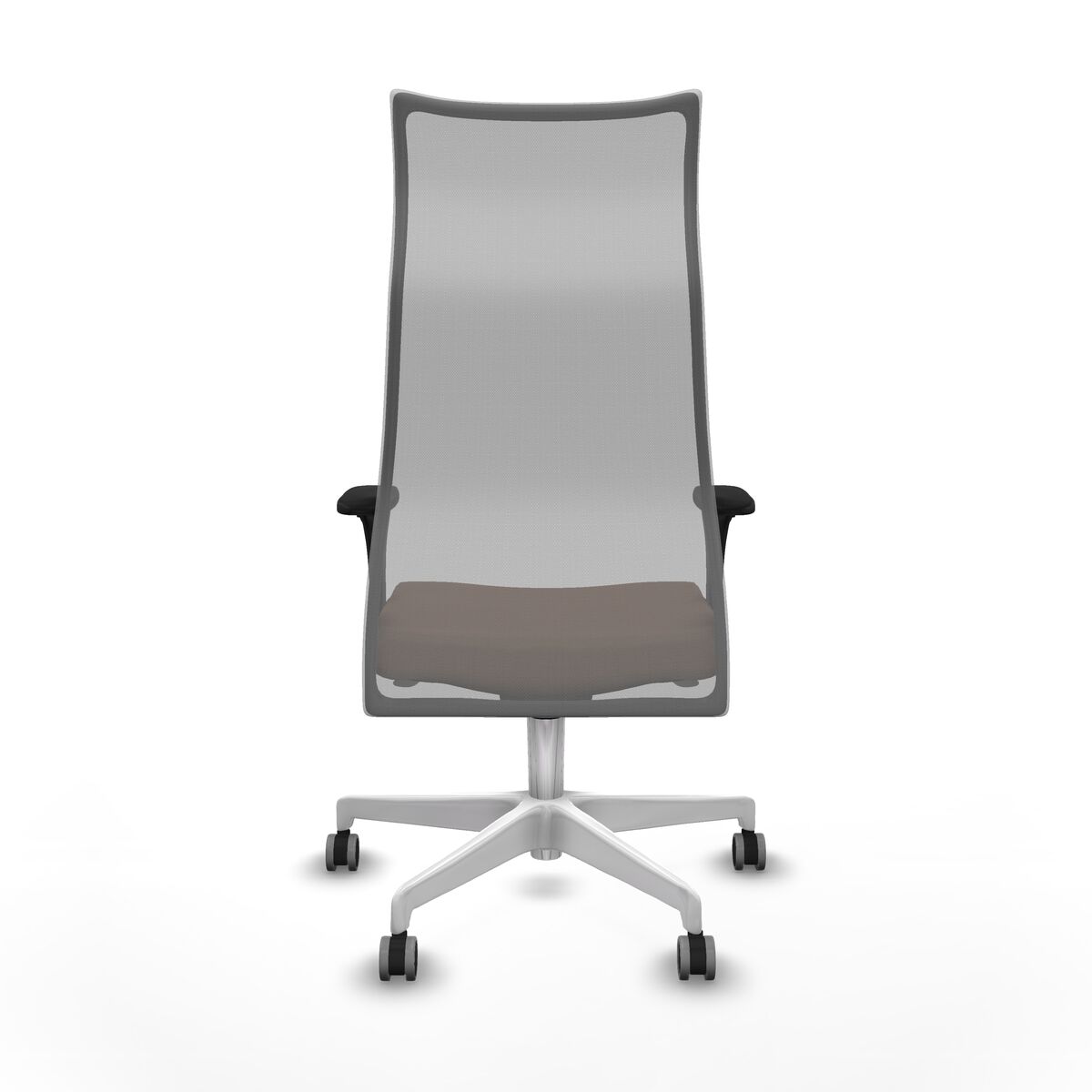 Silla de Oficina Albacete Piqueras y Crespo B1C026G Marrón oscuro