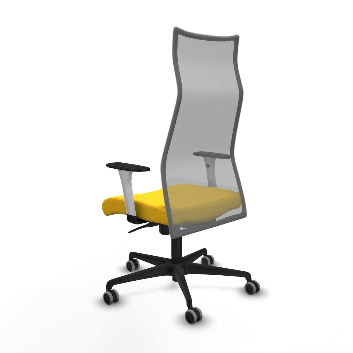 Silla de Oficina Albacete Piqueras y Crespo B1B036G Amarillo