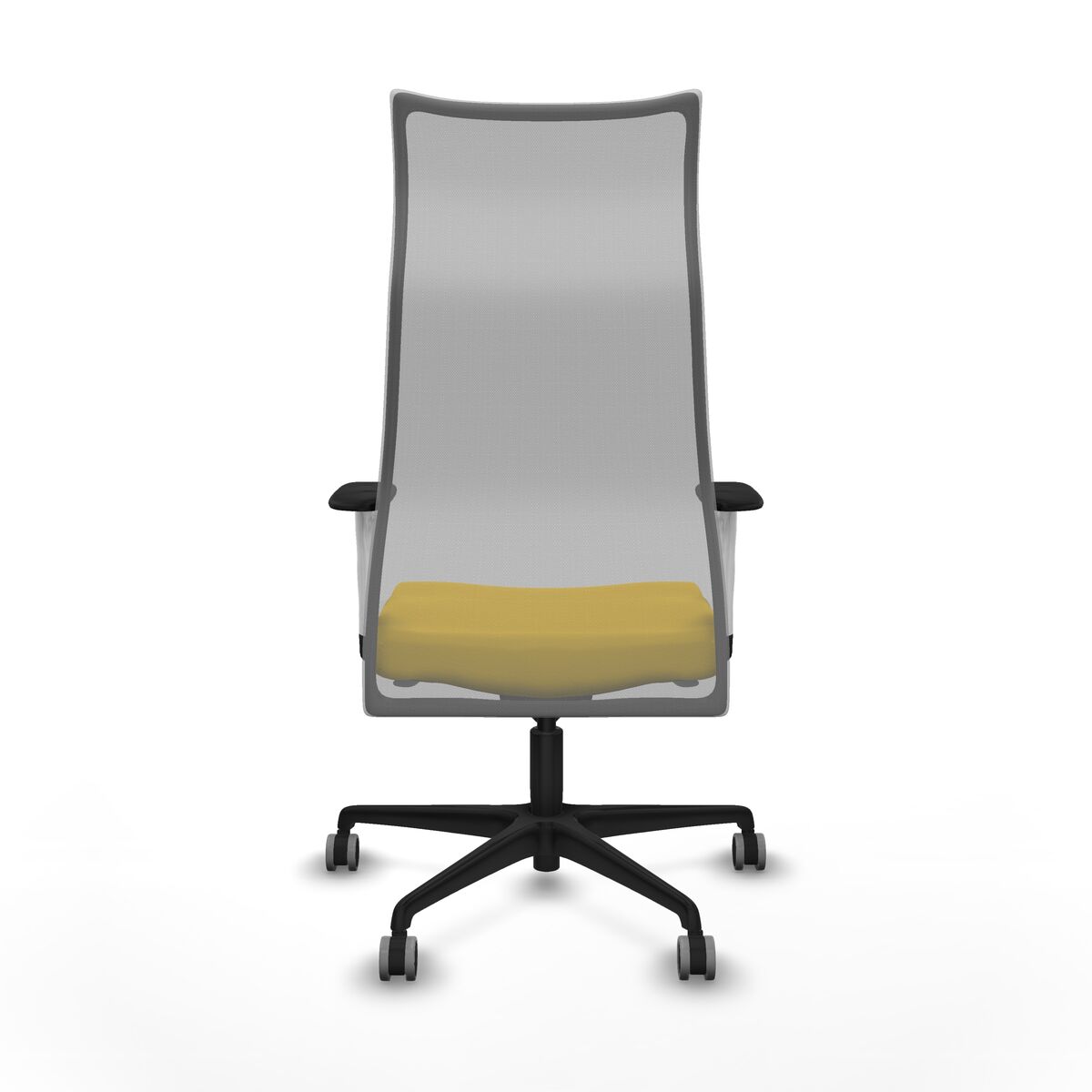 Silla de Oficina Albacete Piqueras y Crespo B1B036G Amarillo